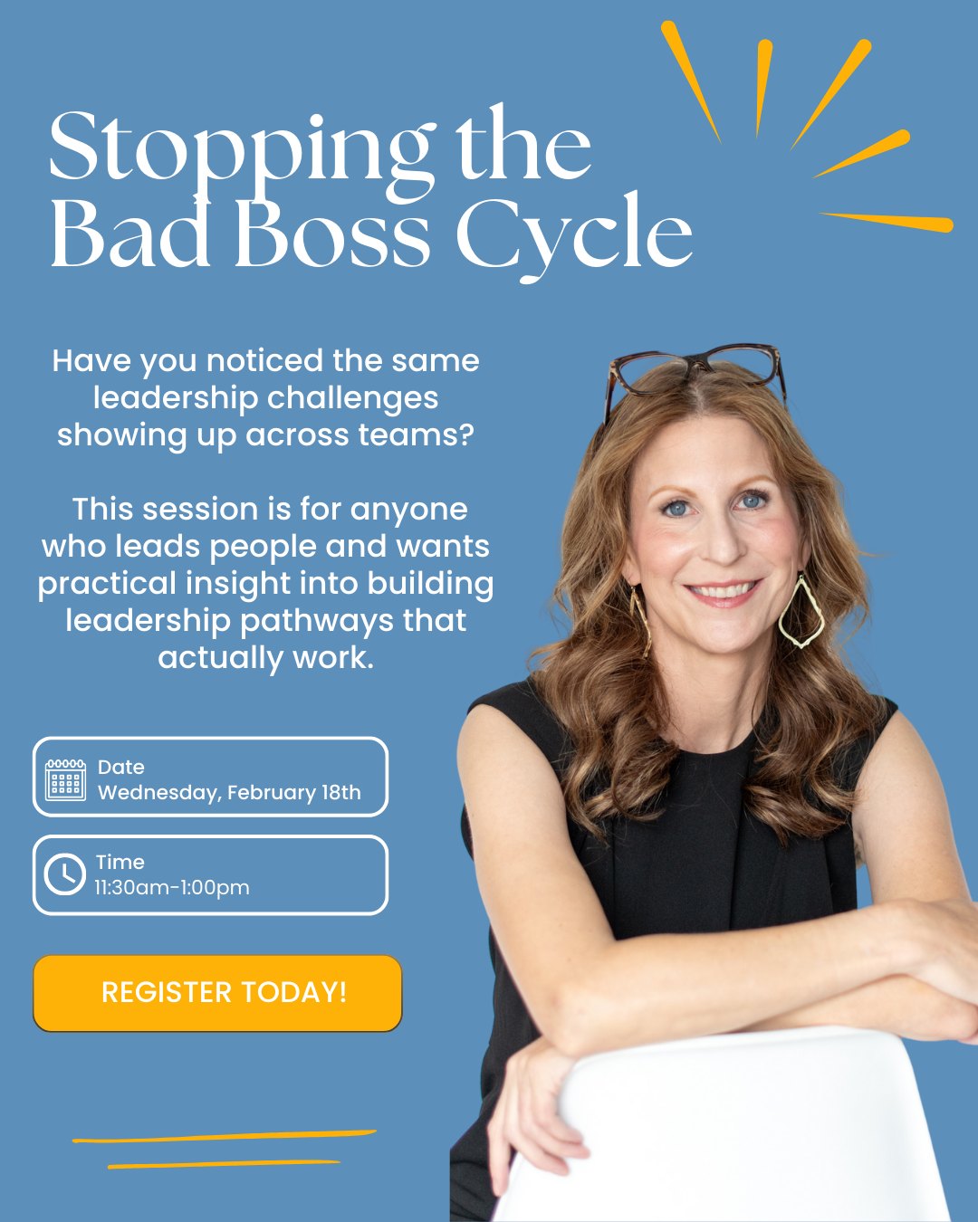 Struggling managers. Burned-out teams. Leadership issues that keep showing up no matter how many times you try to “fix” the person. When the same problems repeat, it’s often a sign that the system not the leader is broken.
Join Brandy Ferrer, leadership coach, author, and founder as she unpacks why organizations unintentionally create and tolerate poor leadership and what it really takes to stop the cycle. This month's meeting is designed for HR professionals, people managers, and anyone who leads or supports others, this session explores the cultural norms, promotion practices, and structural gaps that set leaders up to fail.
You’ll walk away with practical insight on how to intervene earlier, build clearer accountability, and create leadership pathways that support confidence, consistency, and long-term success—for leaders and the teams they serve.
#hrnni #humanresources #badbosses #managementtraining