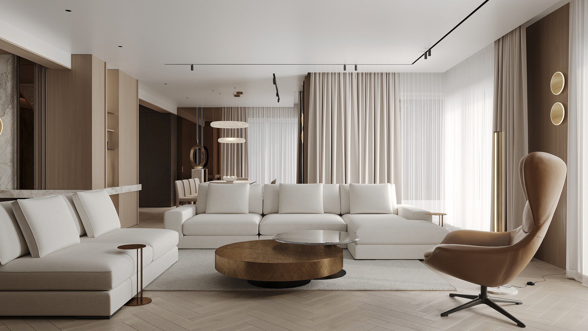 Architektura wnętrza to coś więcej niż estetyka.
W Quiet Gusto każdy układ funkcjonalny został zaprojektowany tak, aby przestrzeń pracowała dla domowników:
✔️ płynne przejścia między strefami
✔️ światło prowadzące wzrok
✔️ detale budujące głębię
To luksus w formie spokoju i harmonii.
Jeśli chcesz podobny efekt w swoim wnętrzu napisz do nas wiadomość na priv. Może kolejny projekt zrobimy właśnie dla Ciebie.