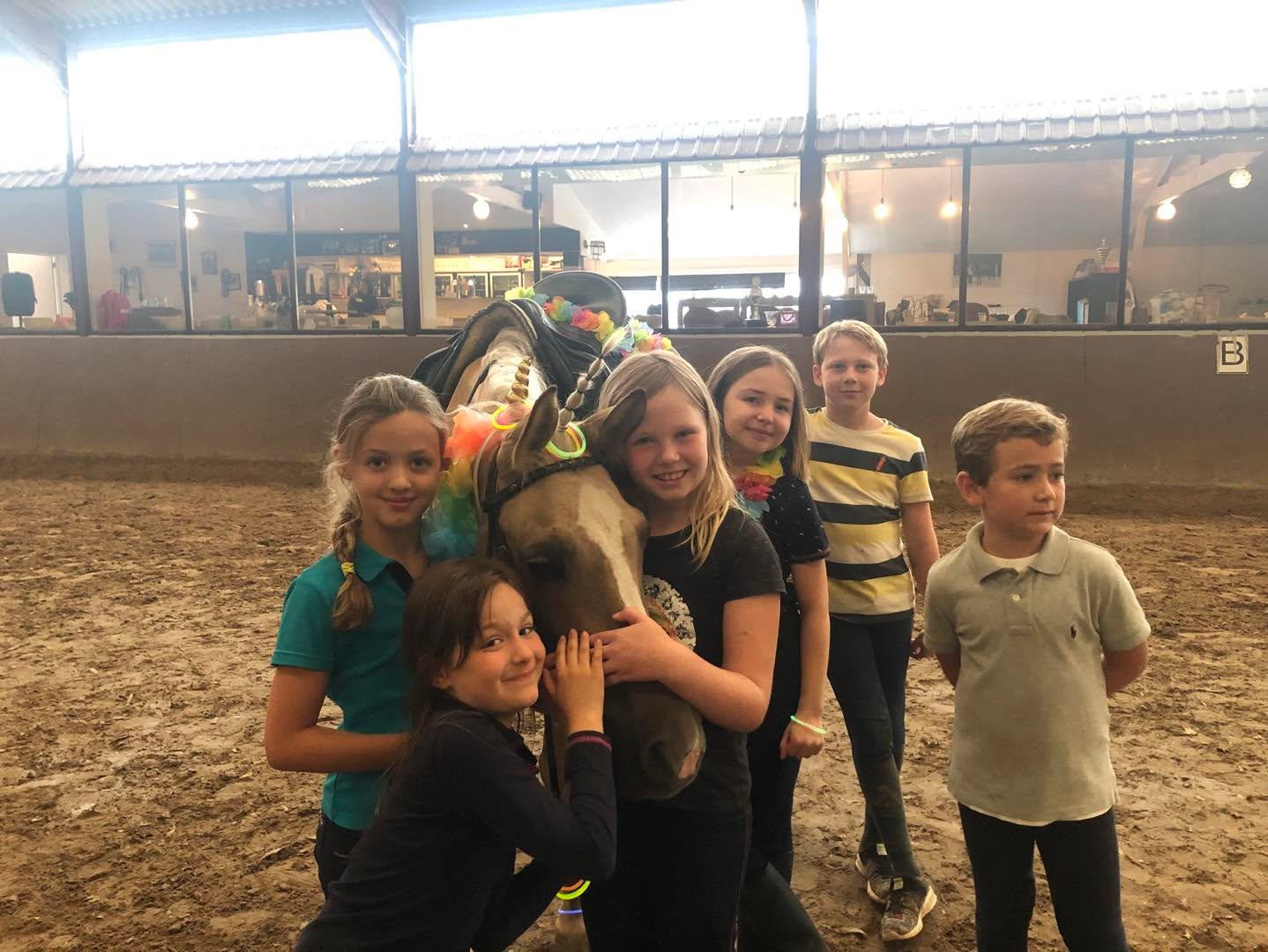 ✨ Een hoofdstuk sluit, een nieuw begint✨
Na 14 prachtige jaren hebben we besloten te stoppen met het geven van manegelessen.
Wat ooit begon met dat ene doel, groeide al snel uit tot een meer competitieve dressuurstal. Een evolutie waar we trots op zijn en die ons gebracht heeft tot waar we vandaag staan.
Ons verhaal van de manegelessen stopt hier, maar met een gerust hart: voor al onze pony’s hebben we een gouden thuis gevonden 💛
En natuurlijk hopen we dat het verhaal van al die jonge ruiters hier niet eindigt. We wensen hen van harte toe dat ze een nieuwe plek vinden waar ze hun passie verder kunnen beleven en laten groeien.
Uiteraard gaan we met Stal Gravenhof vol enthousiasme verder. 🥰 We blijven ons ontwikkelen, investeren in kwaliteit en werken elke dag met dezelfde passie aan de toekomst van onze stal en sport. Dit is geen einde, maar een nieuw hoofdstuk waar we met vertrouwen naar uitkijken
Iedereen blijft uiteraard altijd welkom bij al onze evenementen, en ook voor wie graag een stap verder wil zetten met zijn of haar eigen paard, staan onze deuren open.
Dankjewel aan iedereen die de voorbije jaren deel uitmaakte van dit mooie verhaal. 🐴✨