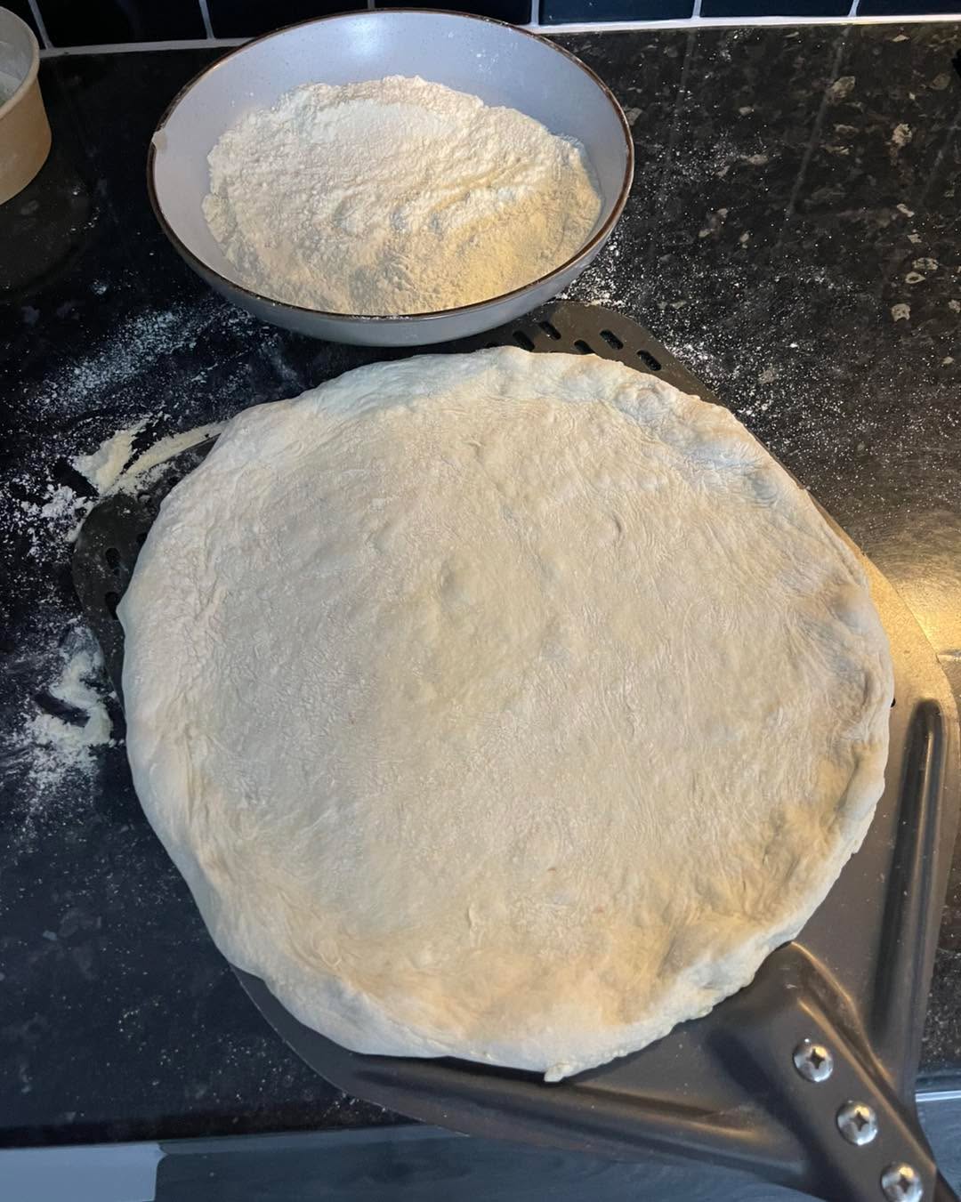 Straight from the freezer this morning and we tried something a ite difent Seafood + red pesto on our new Chilli
Dough
This one blew up in the home oven like a balloon
Easy stretch. Easy bake. Whatever oven you're using.
Top tip for lower-temperature
home ovens:
Brush the crust with olive oil before baking and watch it explode with oven spring.
Order yours today & https:// www.doughdorks.co.uk
#DoughDorks #ChilliDough #PizzaLovers #HomeOvenPizza #PizzaExperiment #OvenSpring #FrozenToFire #PizzaLife #FoodieUK #SpicyPizza #PizzaTime #BakeBetter