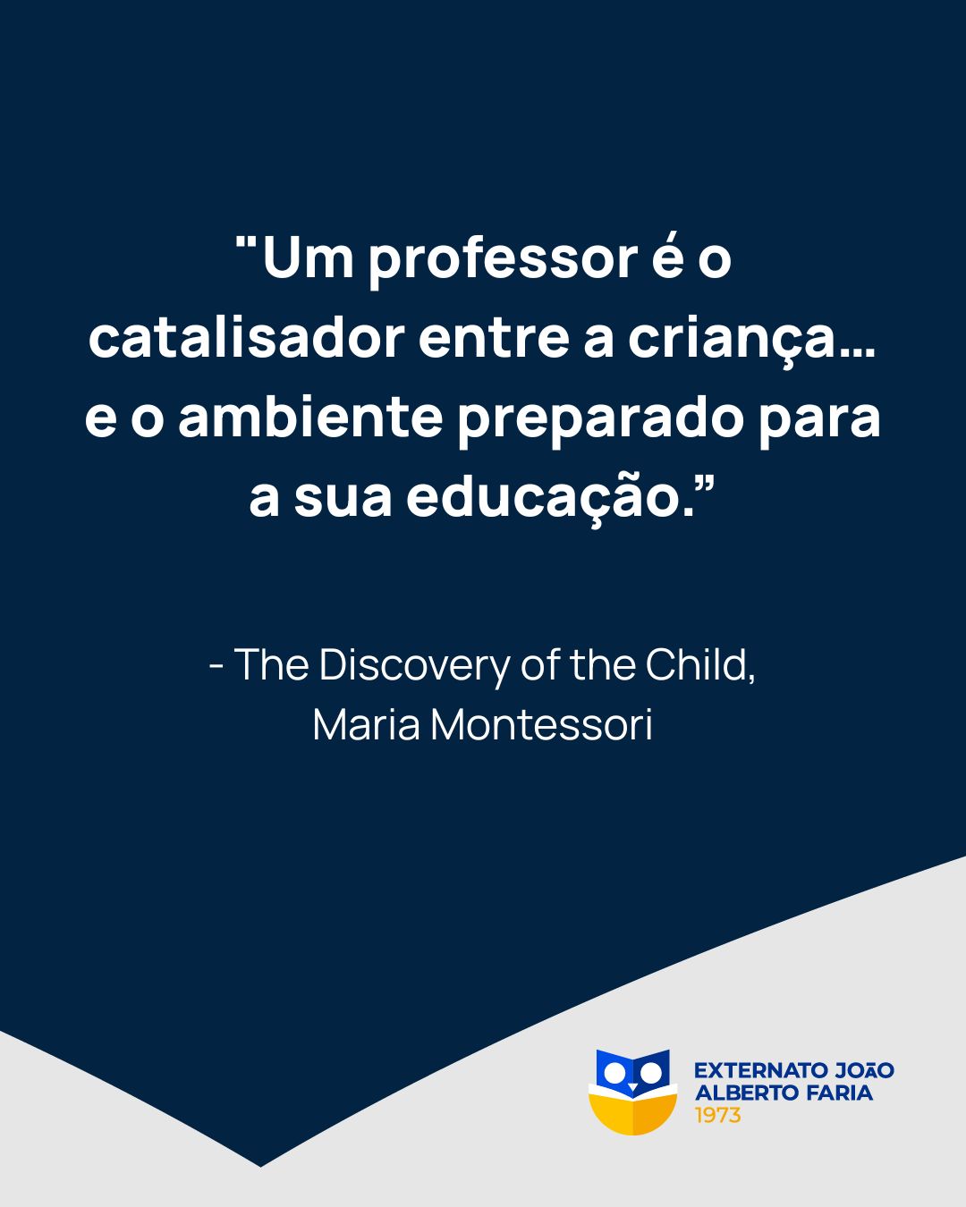 No EJAF, acreditamos que educar é muito mais do que ensinar conteúdos: é criar o ambiente certo para que cada aluno descubra o seu potencial, explore as suas capacidades e construa o seu próprio caminho.
Hoje celebramos todos os professores que, diariamente, inspiram, acompanham e transformam vidas através da educação. 💙