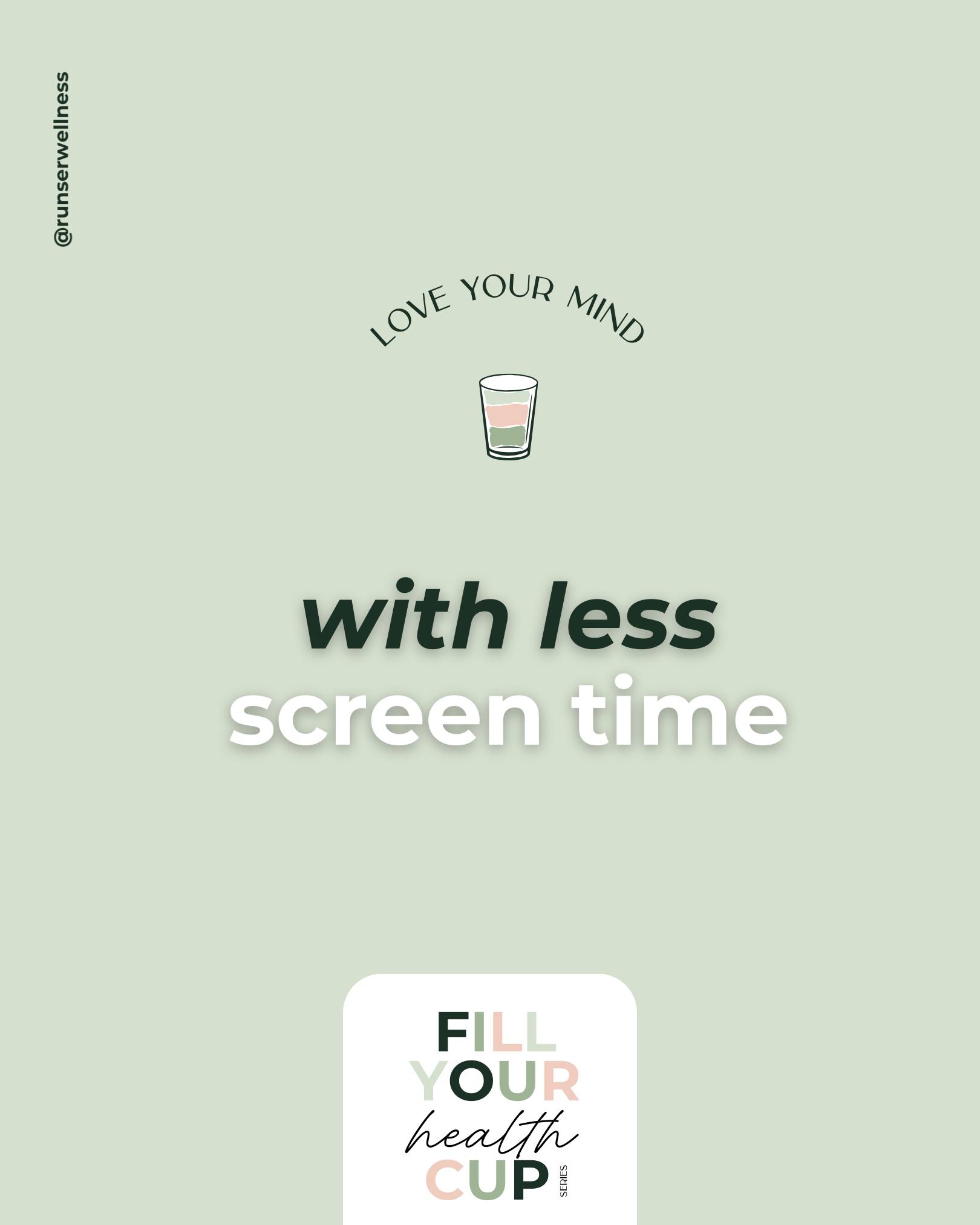 Ready to fill your health cup by unplugging?
Reducing screen time offers incredible health benefits! Too much screen exposure can lead to increased stress, disrupted sleep, and anxiety. Here’s what cutting back can do for you:
- Improved Sleep: Less blue light means better melatonin production for a deeper sleep.
- Enhanced Focus: More time for reading, meditating, or pursuing hobbies.
- Meaningful Connections: Investing time in relationships over social media.
- Increased Physical Activity: Swap scrolling for a walk or workout!
Challenge yourself to reduce screen time by just 30 minutes a day.
Let’s reclaim our time and support our health together!
#FillYourCup #HealthyHabits #SelfLove 🌱
