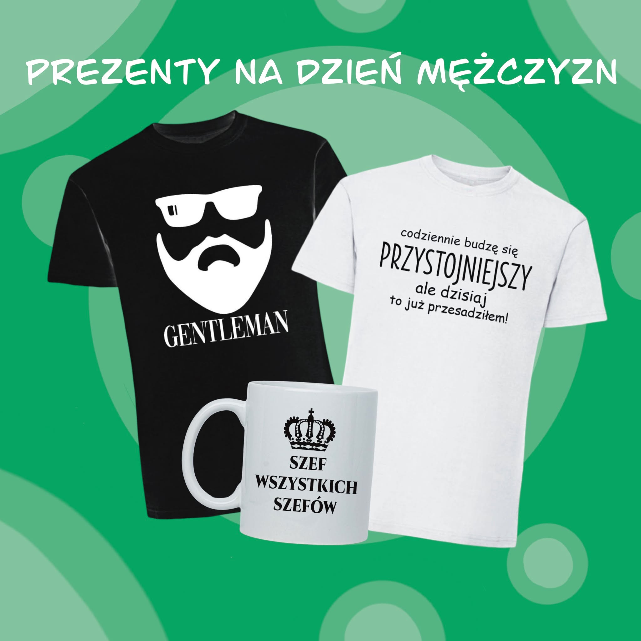 Aby nikt nie zapomniał o Dniu Mężczyzn - u Nas zamówisz upominki już od jednej sztuki 💪