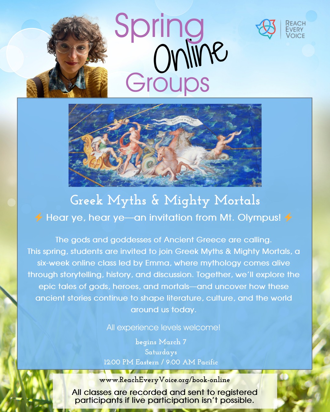 🌿 Attention all typers — spring planning is underway!
Hear ye, hear ye — an invitation from Mt. Olympus!
This six-week online class invites learners to explore Greek mythology through storytelling, history, and discussion, while examining how these ancient stories still shape our world today.
Lessons are scaffolded to support engagement at many levels. Bring your boards, stencils, keyboards, and devices — and join us for thoughtful learning and fun.
🗓️Begins March 7
🕰️Saturdays | 12 PM ET / 9 AM PT
💻Online + Recordings available
🎭 All experience levels welcome
👇Curious about this class? Comment MYTHS below and we’ll DM you the details.