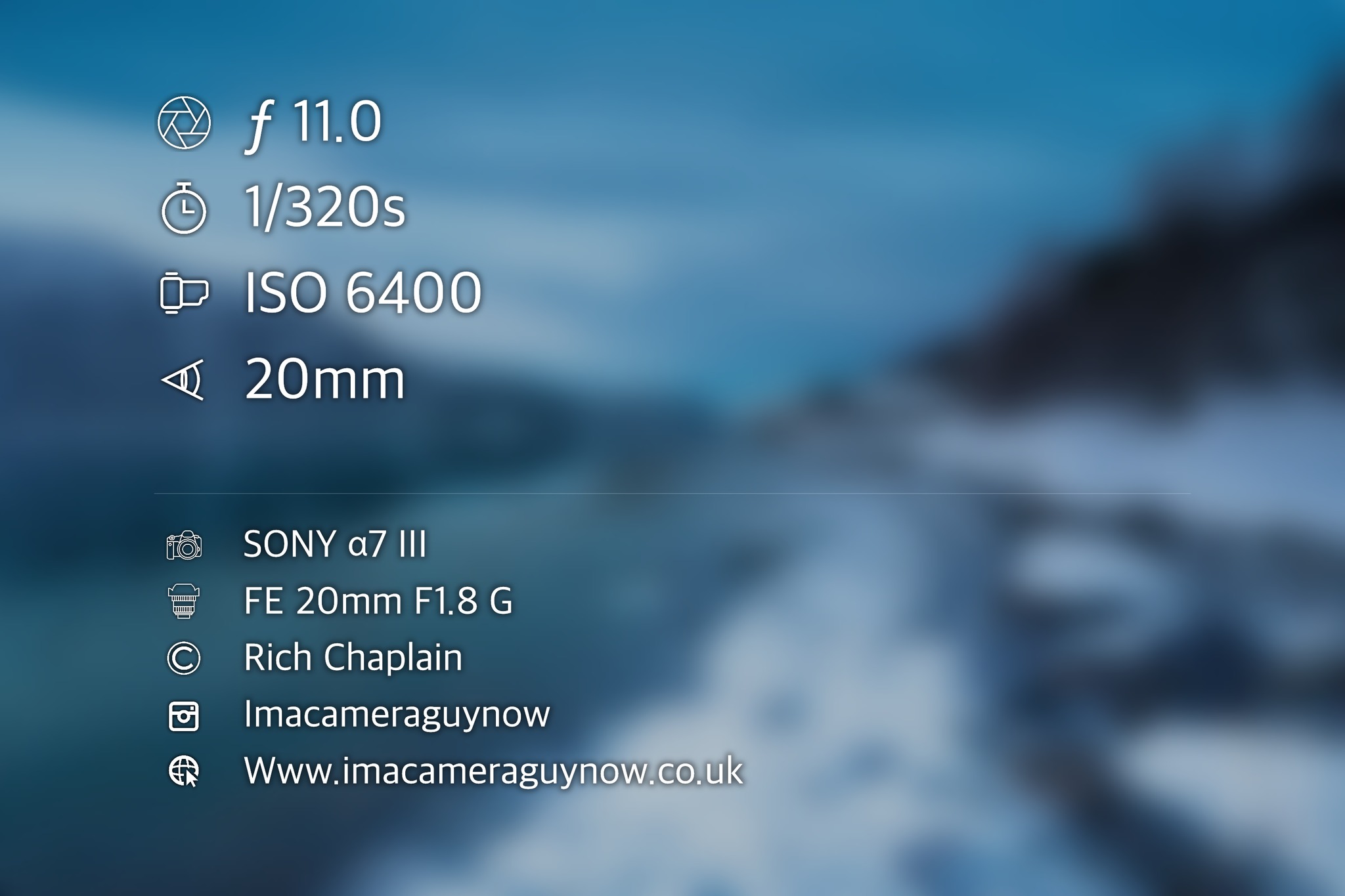 Weekly Prime – Week 20 | 20mm
Lens: Sony FE 20mm f/1.8 G
Camera: Sony A7 III
Settings: ISO 6400 | 1/320s | f/11
Today’s Weekly Prime is from my recent Arctic adventure again, and once again the 20mm prime earned its place.
This was taken while travelling from Norway to Finland. We didn’t really plan on stopping anywhere in particular, mainly because most of the roads had no proper stopping places thanks to the 4–6ft of ploughed snow piled up along the edges. So when we did spot a small opportunity, we took it.
Junior walked back down the road to frame something he’d noticed as we pulled in. I looked at the waist-high snow between the lay-by and the edge of the fjord and thought, fuck it. It turned out to be well worth the wading, as you can see.
There was a lot going on here in a good way. Snow, ice, rock, sky, a cabin, trees. Plenty to work with for a half-decent composition.
Shot at f/11 to give a nice deep depth of field, with the ISO creeping a bit higher than ideal and the shutter speed adjusted to balance things out.
More great locations, great experiences, and very average photography. And honestly, I’m fine with that.
#ImACameraGuyNow
#WeeklyPrime
#OneMistakeAtATime
#ShotOnSony
#SonyA7III
#20mmPrime
#WideAnglePhotography
#ArcticAdventure
#NordicLight
#LearningPhotography