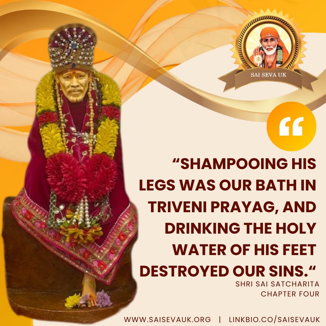 Shirdi Sai Babaโs Shri Sai Satcharita is filled with endless pearls of wisdom, partake of them to your hearts content โค๏ธ
#Blessed #ThankYouBaba #PearlsOfWisdom #SharingTeachings #NuggetsOfInspiration #ShirdiSaiBaba #SaiSevaUk