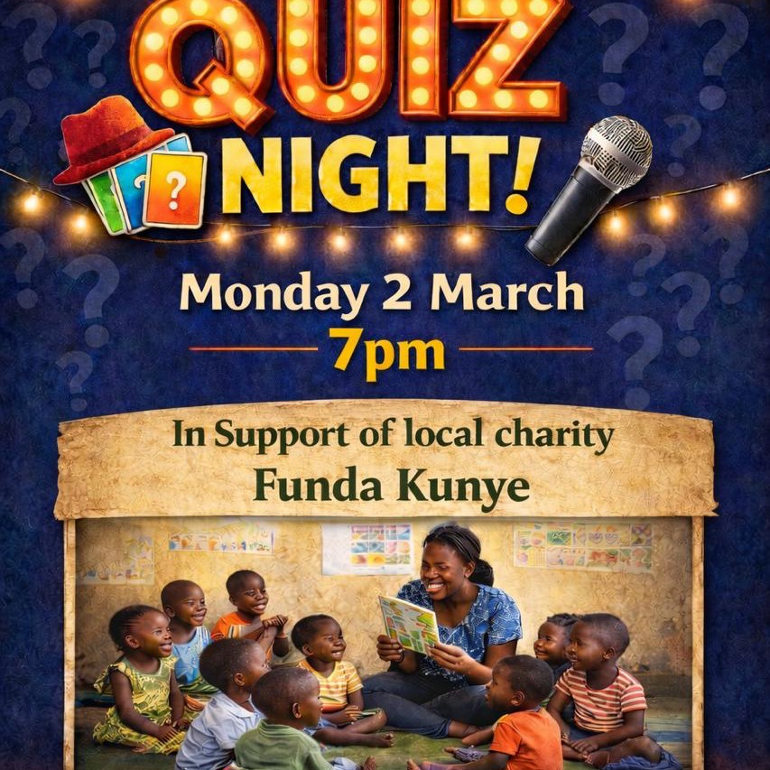 🧠✨ Quiz night with a cause!
Join us for Woody’s Quiz Night on Monday, 2 March at 7pm 🎤🍻
💰 R120 pp | Cash for entrance & raffle
📲 WhatsApp Hilary on 076 305 9834 to book your table (max 8 per team)
Come test your knowledge and make a difference! If you can’t join us please consider donating a raffle prize for our event. Comment below or DM us.
We cant wait to see you at @woodcuttersarms !
#QuizTime #FundaKunye #supportustocontinue