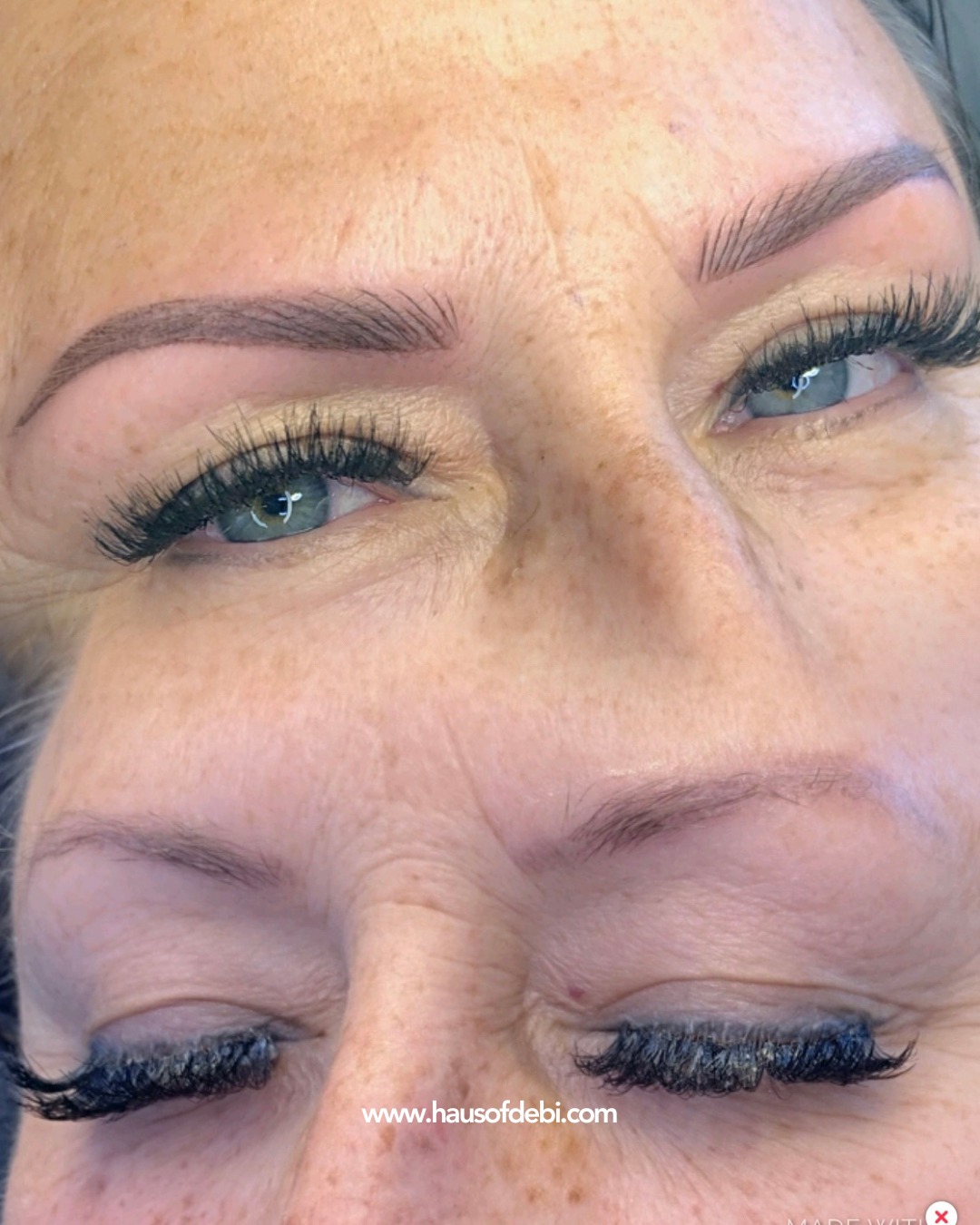 Touch-ups only work when the old work is light enough.
This is previous work from another artist…
and this is exactly the stage I want to see it in before correcting or refreshing.
Faded. Soft. Ready for a new chapter.
We went with Hollywood Brows.
A combo brow is perfect for color-boosting and refining old pigment without overpowering the face.
If your brows are aging and losing shape or warmth…
We’ve got you.
Come through.
.
.
.
#BrowTouchUp #ComboBrows #HollywoodBrows #ColorBoost #PMUArtist #BrowCorrection #NaturalResults #HausOfDebi