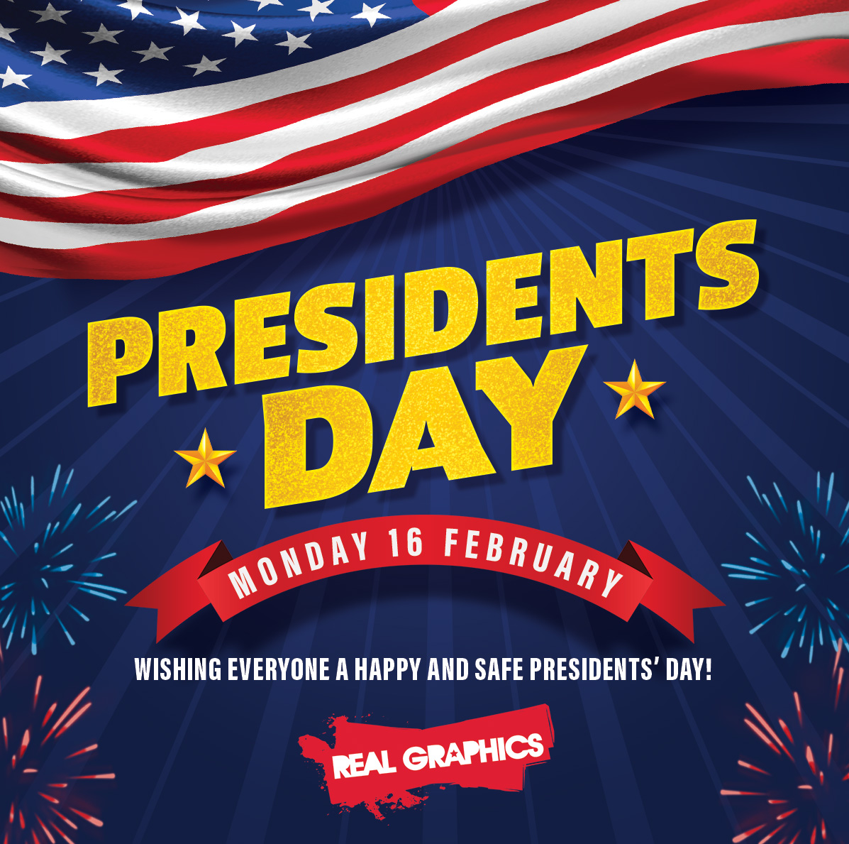 We just want to wish everyone a happy Presidents Day!