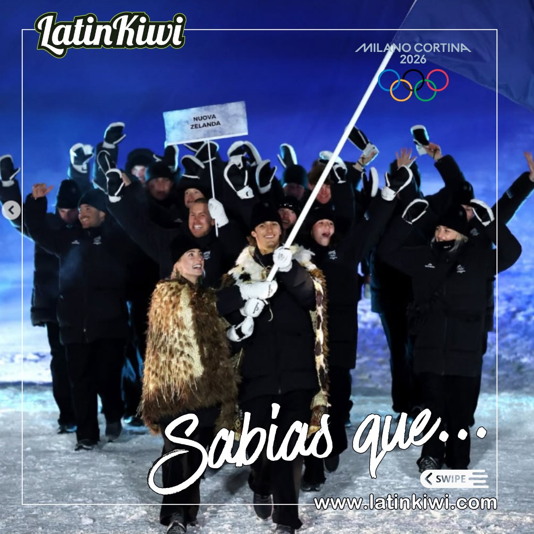 ¡Sabías que…? 🇳🇿❄️
Nueva Zelanda no solo es famosa por sus paisajes de película y su rugby, ¡también está en las Olimpiadas de Invierno 2026! 🏂⛷️¿Conocías a alguno de ellos? 🤔
Si quieres descubrir más sobre Nueva Zelanda en español, este es tu sitio: #Latinkiwi Sígueme en todas mis redes sociales y comparte con tus amigos Latin-Kiws para que también se enteren de estos datos curiosos y únicos de #NuevaZelanda 🥝💚
#MilanoCortina2026 #Olympics2026