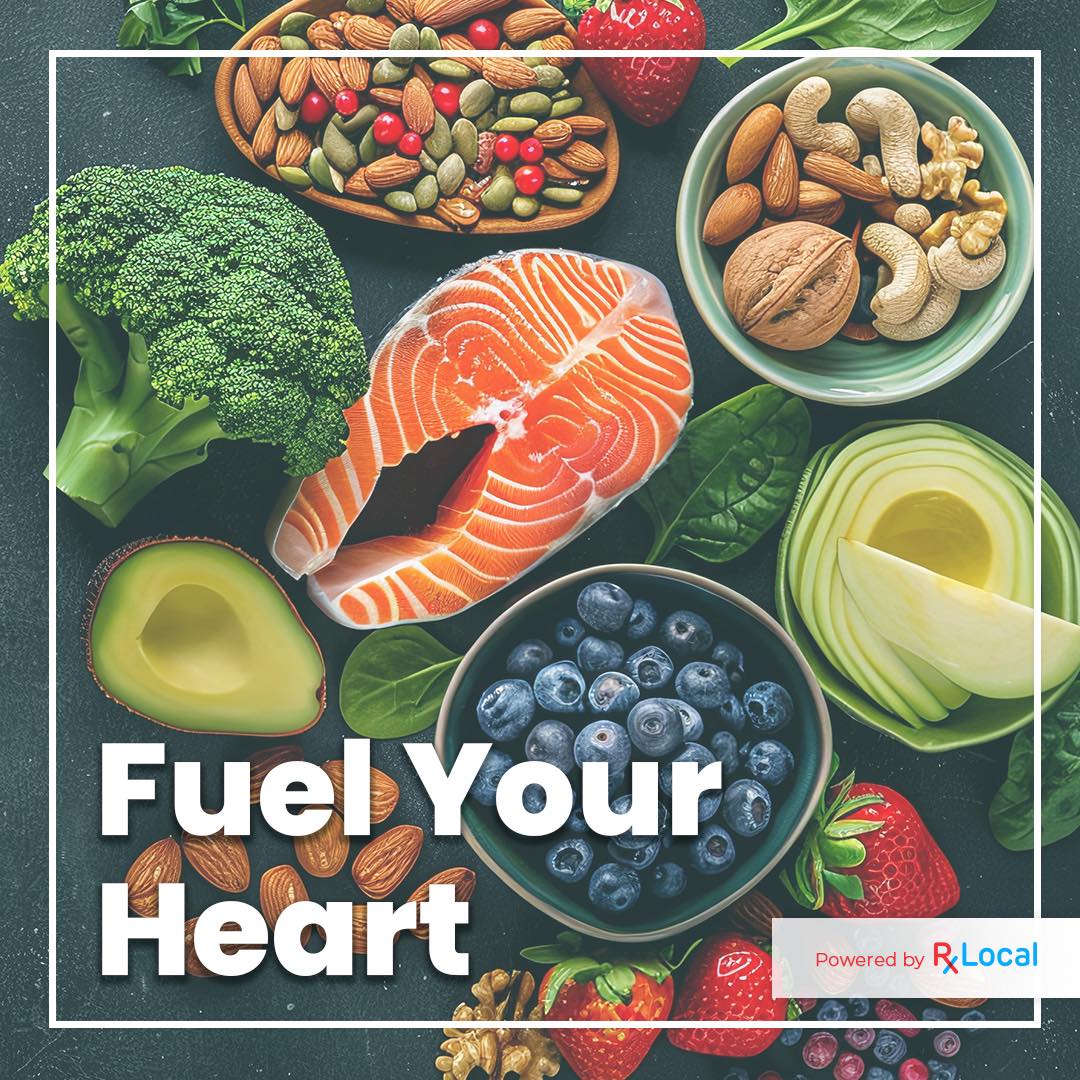 This American Heart Month, we’re spotlighting ways to improve your heart health. 💡 Did you know that your diet can make a big difference in your heart health? Here are 5 heart-healthy foods to try this February: 🥦 Leafy greens – Packed with vitamins and fiber. 🍓 Berries – High in antioxidants to protect your heart. 🐟 Fatty fish – Omega-3s to lower bad cholesterol. 🥜 Nuts – A handful can help reduce inflammation. 🍫 Dark chocolate – A sweet treat with flavonoids (in moderation!). What’s your favorite heart-healthy food? Let us know below! 👇