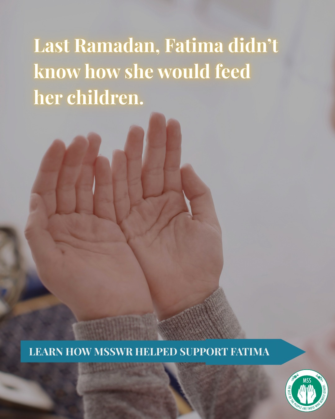 Last Ramadan, your generosity helped change a family’s story. 🌙
Because of the support given during Ramadan last year, one family found stability, dignity, and relief during a difficult time - impact that continued well beyond the month itself.
This Ramadan, your support can once again create change that lasts all year long.
🤍 Consider giving today and be part of a lasting impact.
#Ramadan #Impact