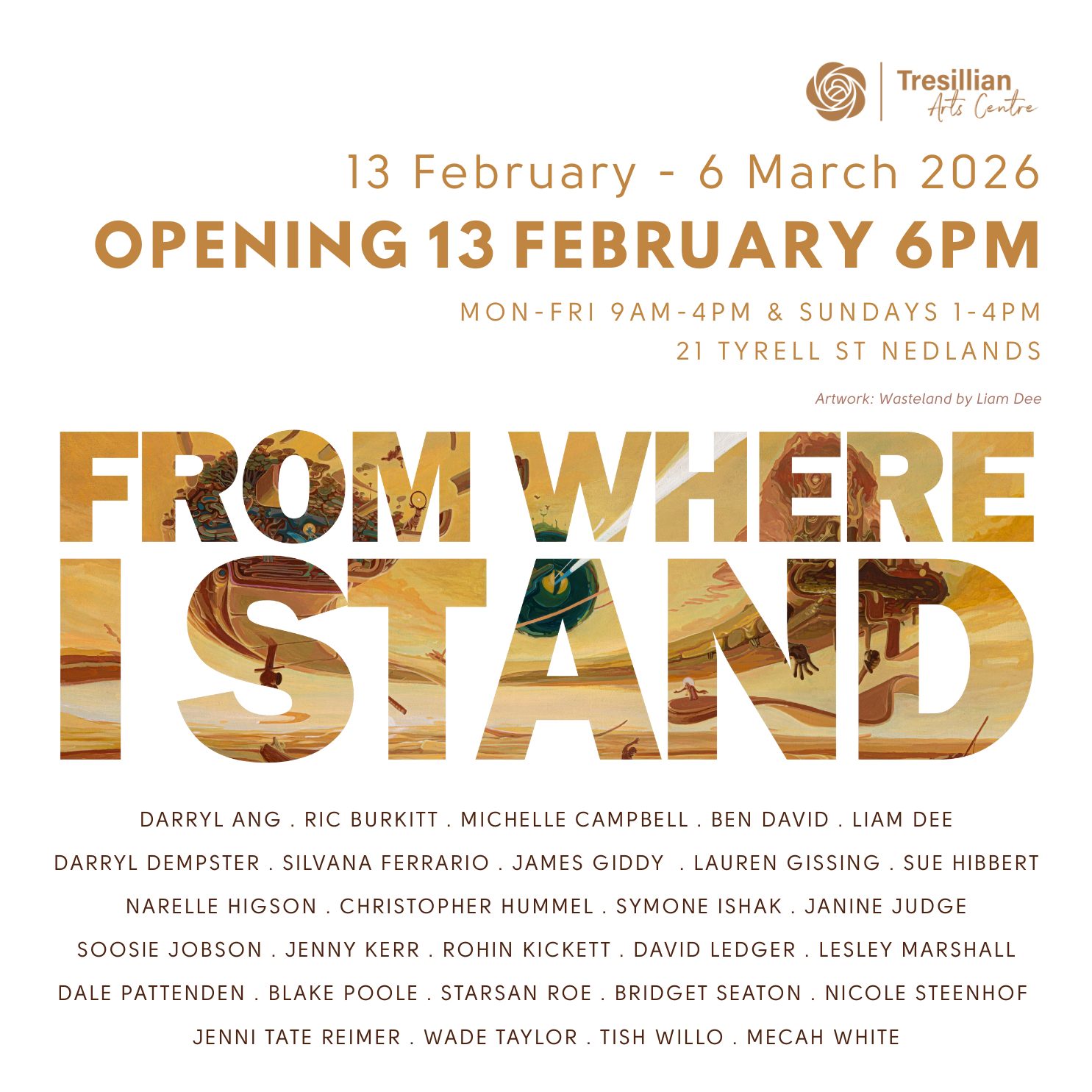 I am privileged to have been invited to exhibit at the "From Where I Stand" exhibition @tresillianartscentre Open from 13 Feb - 6 Mar. Do go along and see the great work from 27 artists.