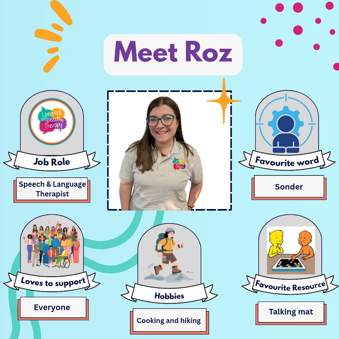 💜Meet the team Monday💜
We've had another new face join LST and so here's a little bit about Roz!
👋Hi I'm Roz, a Speech and Language Therapist at LST.
Prior to studying to become a Speech and Language Therapist, I was a Primary Teacher in the UK and abroad. I have always been passionate about inclusion and ensuring each individual has all the tools and support they need to thrive ✨
Having worked in schools, I understand the pressures staff face and the difference the right support can make. I’m dedicated to celebrating all forms of communication; spoken, signed, gestured, or otherwise. I’m excited to use my teaching background to work collaboratively with children, schools, and families to help every child communicate in the way that works best for them 🗣️
I love that this profession is always evolving and that there is always more to learn. As a neurodivergent practitioner, I have a particular interest in this area, and I’m excited to continue developing my expertise and deepening my understanding.
In my spare time, I enjoy experimenting in the kitchen, reading, hiking and going to gigs 🎶
#liverpoolspeechtherapy #speechtherapy #meettheteam