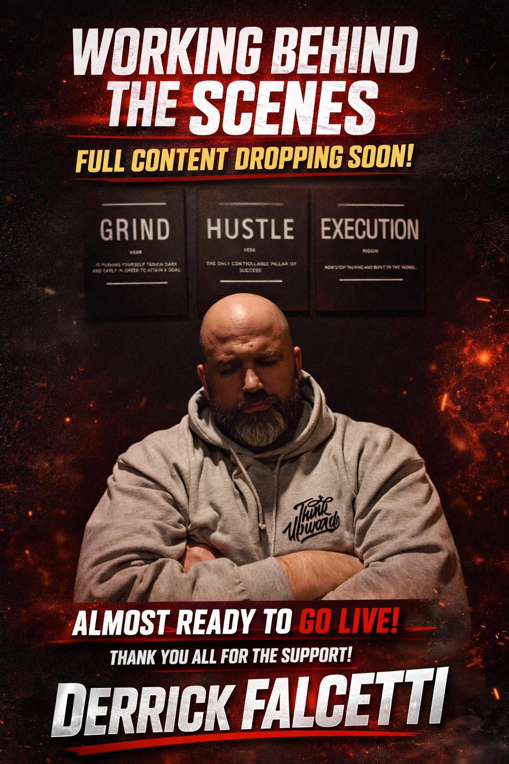 It’s almost time. 🎙️
Behind the scenes, we’re staying busy recording and editing so we can get to work.
A new clip drops tomorrow—and this is just the beginning.
We’ve got work to do. 💪🔥