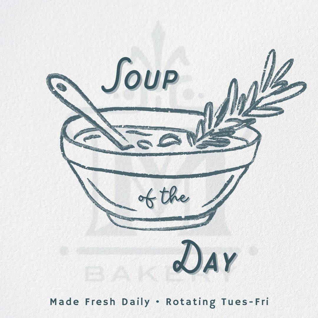 A sweet week always calls for a little balance, and our savory soups are here to do just that. Take a peek at what’s simmering this week!
🥦 2/10: Broccoli Cheddar
🍛 2/11: Chicken & Wild Rice
🫘 2/12: Chili
🥔 2/13: Potato Leek
Made with fresh ingredients and served Tuesday through Friday throughout soup season, our soups are best enjoyed alongside a favorite #freshbaked bread from our daily menu! 🥖
#yourlocalbakery #mackenziesbakery #kzoobakery
