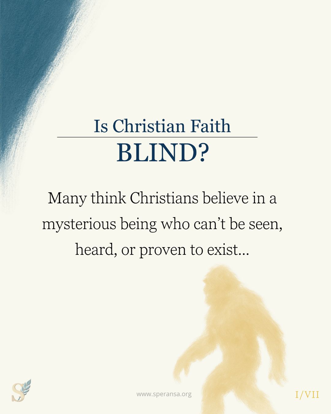 Do Christians have blind faith?
The word "faith" leads some to believe that Christianity is nothing more than a blind "hunch" about a mysterious man in the sky. However, since creation testifies to the existence of a Creator, the faith of the Christian is their trust in the individual and eternal promises of their Creator.
Save this carousel so you can come back to it.
Full article with sources and references on speransa.org — link in bio.
@speransa.blog