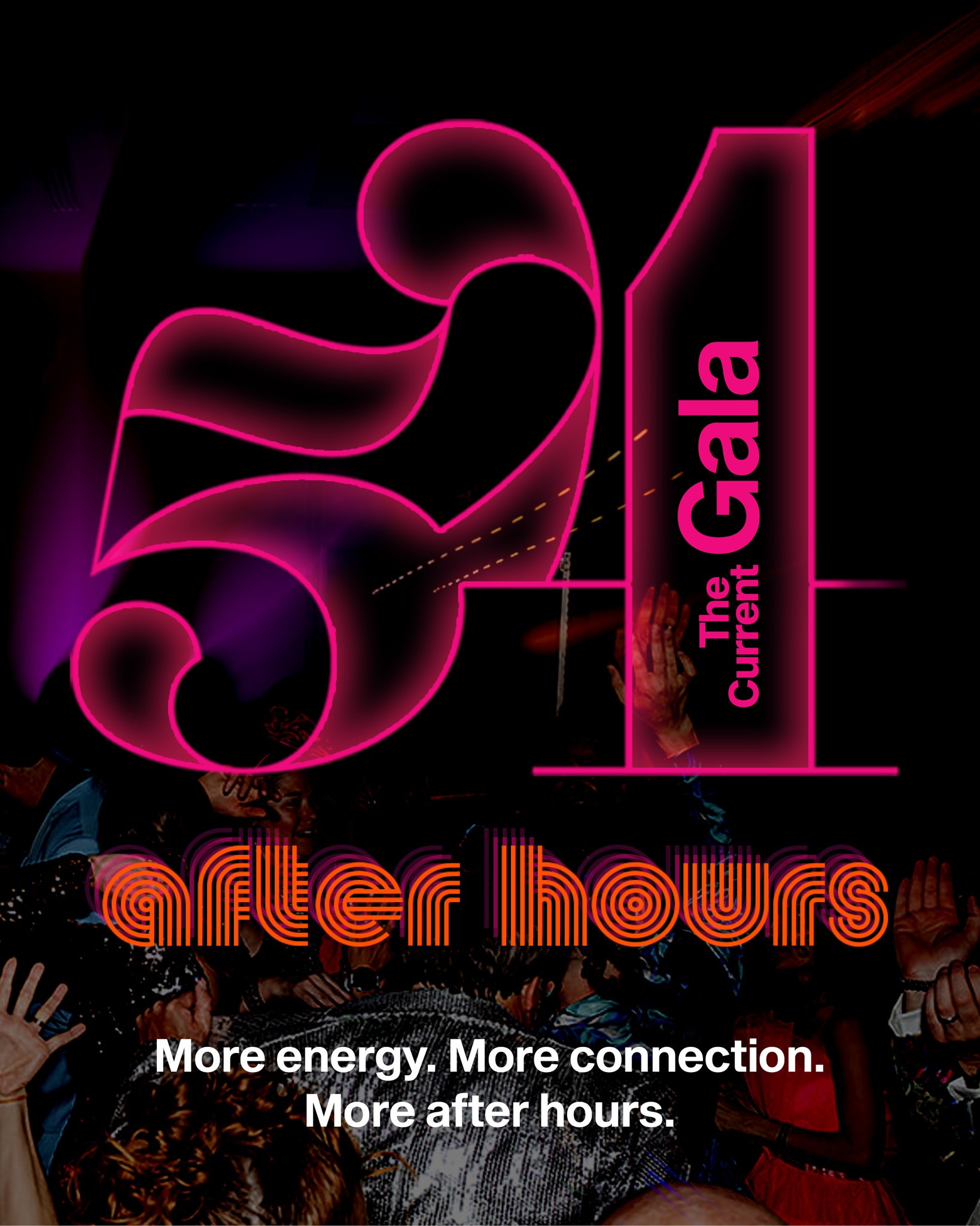 More dancing. More food. More after hours. 💃
This year’s gala is built for the party.
Find out more about our reimagined format at the link in bio.
@thecurrenteducation #Gala54 #AfterDark #TheCurrent #ArtNowArtTomorrow #GalaStyle #AfterHours #ArtAndFashion #DowntownGlam #SupportTheArts #StoweVT