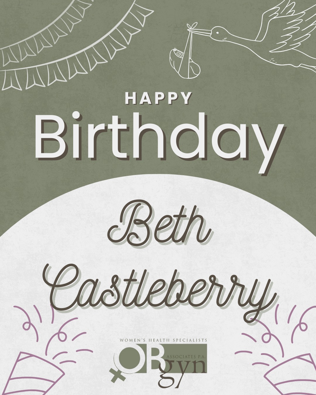 🎉 Another year to celebrate YOU, Beth! Wishing you a birthday full of joy and a year ahead filled with great moments.
-
#OBGYNAssociates #TupeloOBGYN #TupeloMS #MississippiOBGYN #WomensHealth #HappyBirthday
