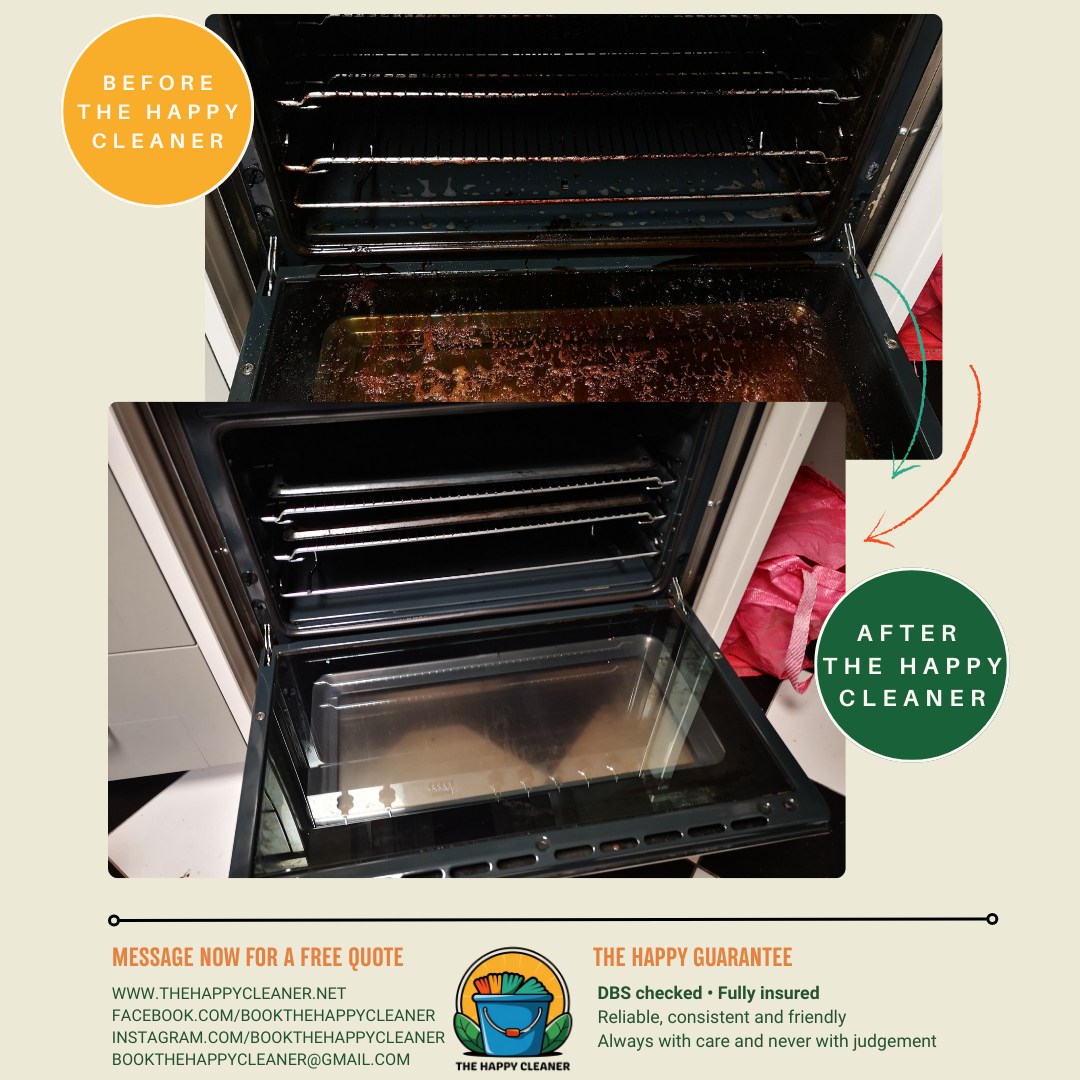 This oven is ready for some much loved family meals again. It was such a joy to transform it back to its former glory on this one off clean.
Get in touch now for a friendly chat and a free quote 🔆🧹
#KitchenClean
#KitchenCleaning
#KitchenDeepClean
#cleankitchen #Hayle
#HayleCleaner
#HayleBusiness
#HayleLocal
#LocalCleaner
#LocalBusiness
#CornwallCleaner
#CornwallBusiness
#cornwalllocal #TheHappyCleaner
#HappyCleaner
#ProfessionalCleaning
#TrustedCleaner
#cleanwithcare #BeforeAndAfter
#BeforeAfterClean
#CleaningTransformation
#SatisfyingClean
#CleanResults