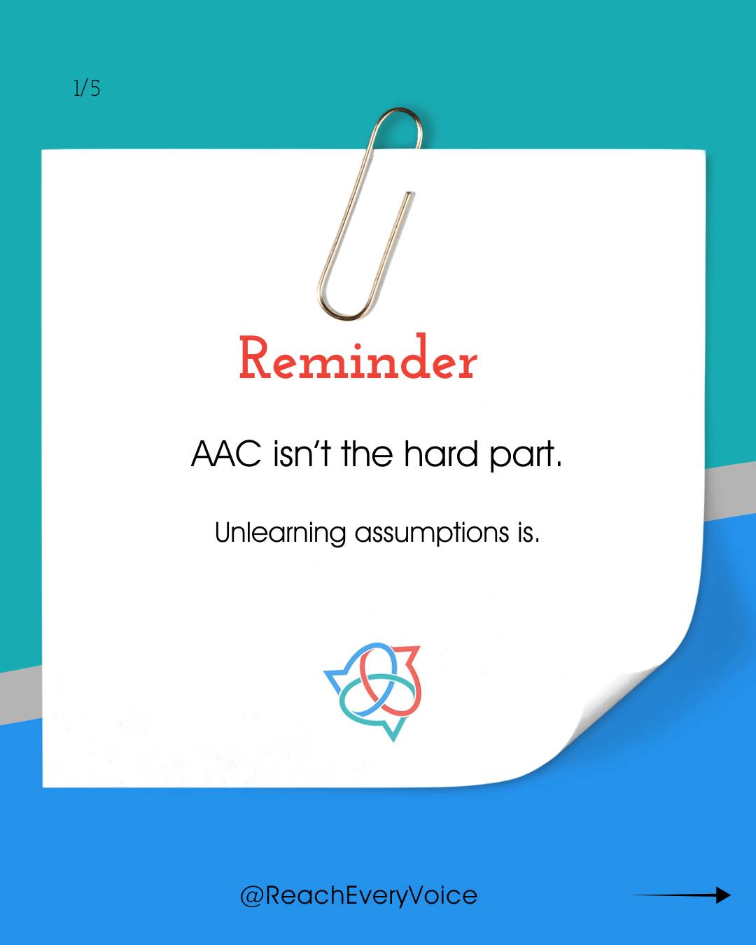 Supporting AAC often means unlearning what we think communication should look like.
Understanding doesn’t always move quickly.
Silence isn’t disengagement.
Trust matters more than efficiency.
This carousel is a reminder to slow down, reflect, and make space — not manage communication.
Always, always #presumecompetence
#AAC #ReachEveryVoice #InclusiveEducation #NonspeakingDoesNotEqualNonThinking