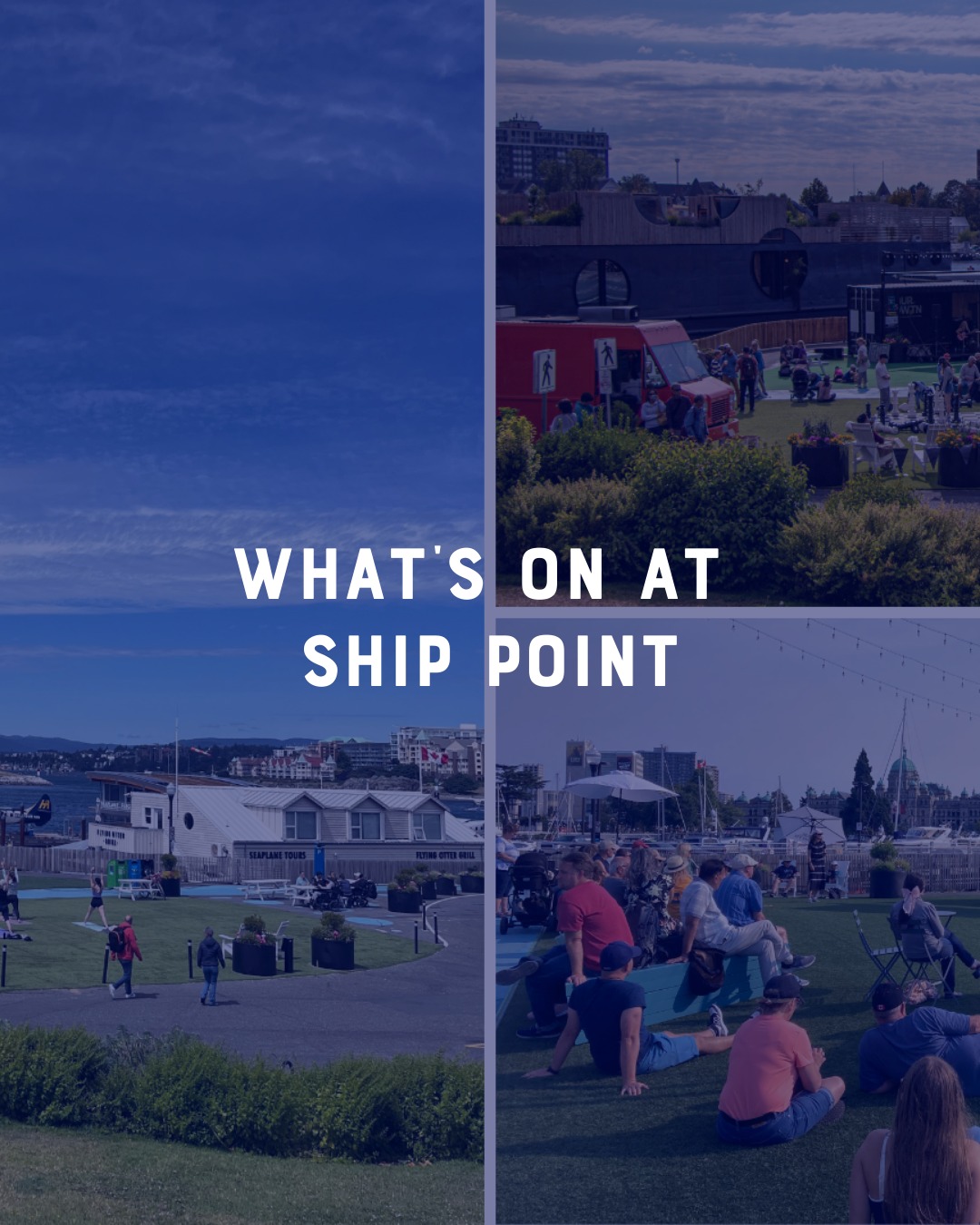 ✨ SHIP POINT is the community hub at Victoria at Dusk. Kick off your adventure at this gathering space packed with music, light, and community! 💥
Here’s what you’ll find at the Hub:
Nora Dawn Tribe & DJs – Elemental DJ Booth
Haus of Owl & Mieke Jay – Projection on HAVN Sauna
The Wilder – Memories of Colour
Enchanted Puppetry - a roving Baby Ice Dragon
Evo interactive car and photo backdrop
Greater Victoria Public Library – Glow Craft (FRI)
Joseph’s Esquimalt Singers & Dancers (Sun @ 7pm)
Neon bodypainting with Coulee Ross (Fri & Sat) and Lila's Events (Sun)
Lamppost Beer Bus
Food options (All nights - Hot Dog Hustlin, Aerobic Geisha Coffee. Friday: The Spud Barn, Saturday: Greek on the Street, Sunday: Country Crepes)
Meet friends, grab a bite, have a dance, then follow the glowing path into the night 🗺️💫
#VictoriaAtDusk #YYJEvents #ShipPoint #DowntownVictoria #LightArt #WinterFestival #FamilyDayWeekend