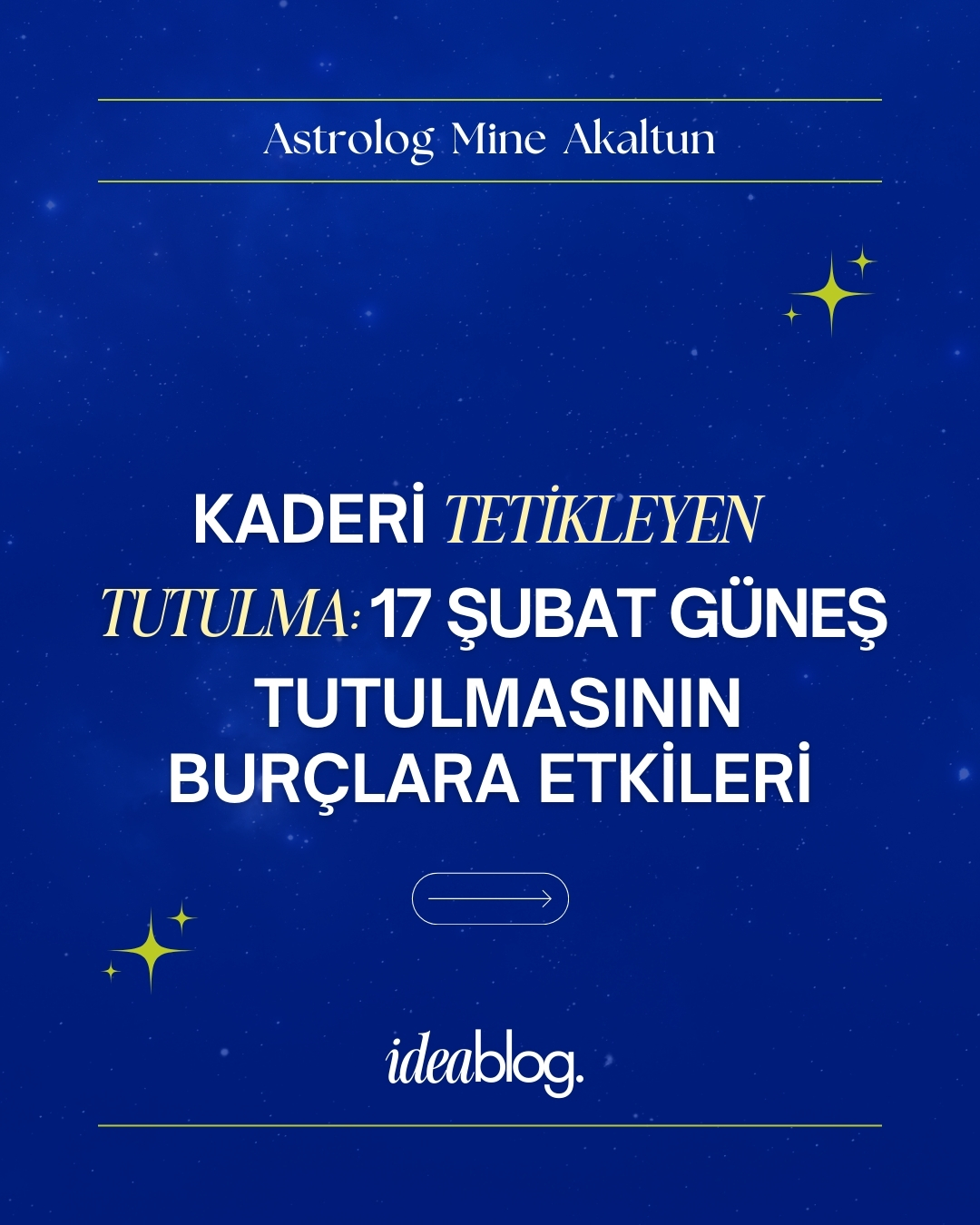 Bazı gökyüzü olayları vardır,
sadece bir günü değil,
önümüzdeki ayları şekillendirir.
17 Şubat Güneş Tutulması,
hayatında artık sana hizmet etmeyen alanları görünür kılarken,
daha sahici bir yön seçmen için güçlü bir eşik oluşturuyor.
Bu tutulmanın
• ilişkilerine
• kariyerine
• maddi güvenlik algına
nasıl yansıyabileceğini
ve önüm