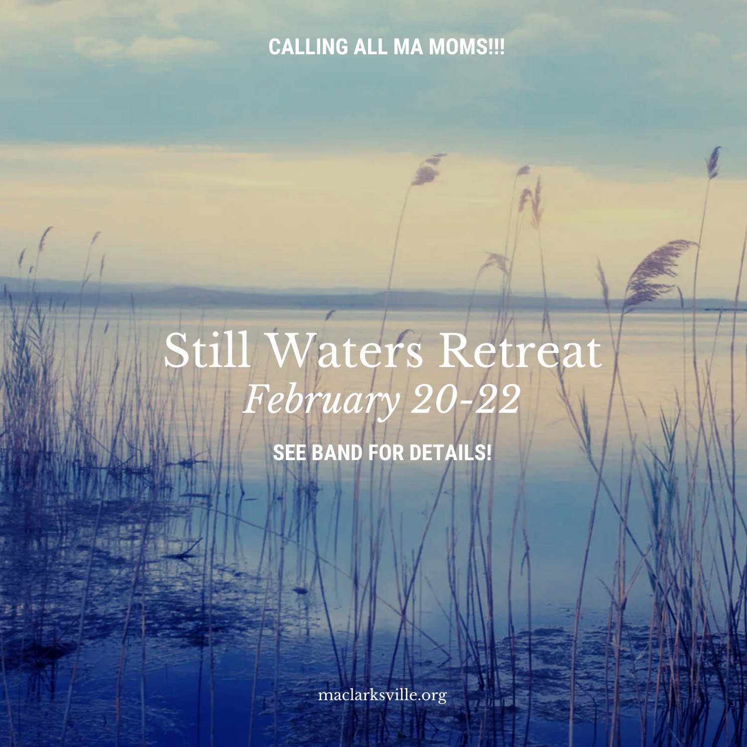 MA moms, we still have a few spaces remaining for our retreat. We are looking forward to resting, and fellowshipping, and worshipping with other homeschooling moms-- especially after being cooped up in the house for so long with the recent snow and ice!