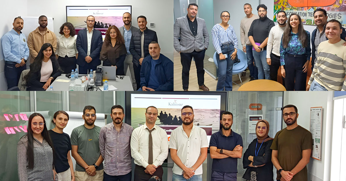 Un grand Merci à la direction de Bouygues BYMARO & COLAS Maroc pour la confiance accordée à KALINSAR.
Accompagner vos équipes dans le développement de leurs Soft Skills a été un vrai moment d’inspiration et de plaisir.
Fiers de contribuer au développement de vos talents et à la force de votre culture d’entreprise.
Bravo aux participants pour leur engagement et leur énergie qui ont fait de ce parcours de Soft Skills un véritable moteur d’impact et de leadership.
#kalinsar #SoftSkills #leadership