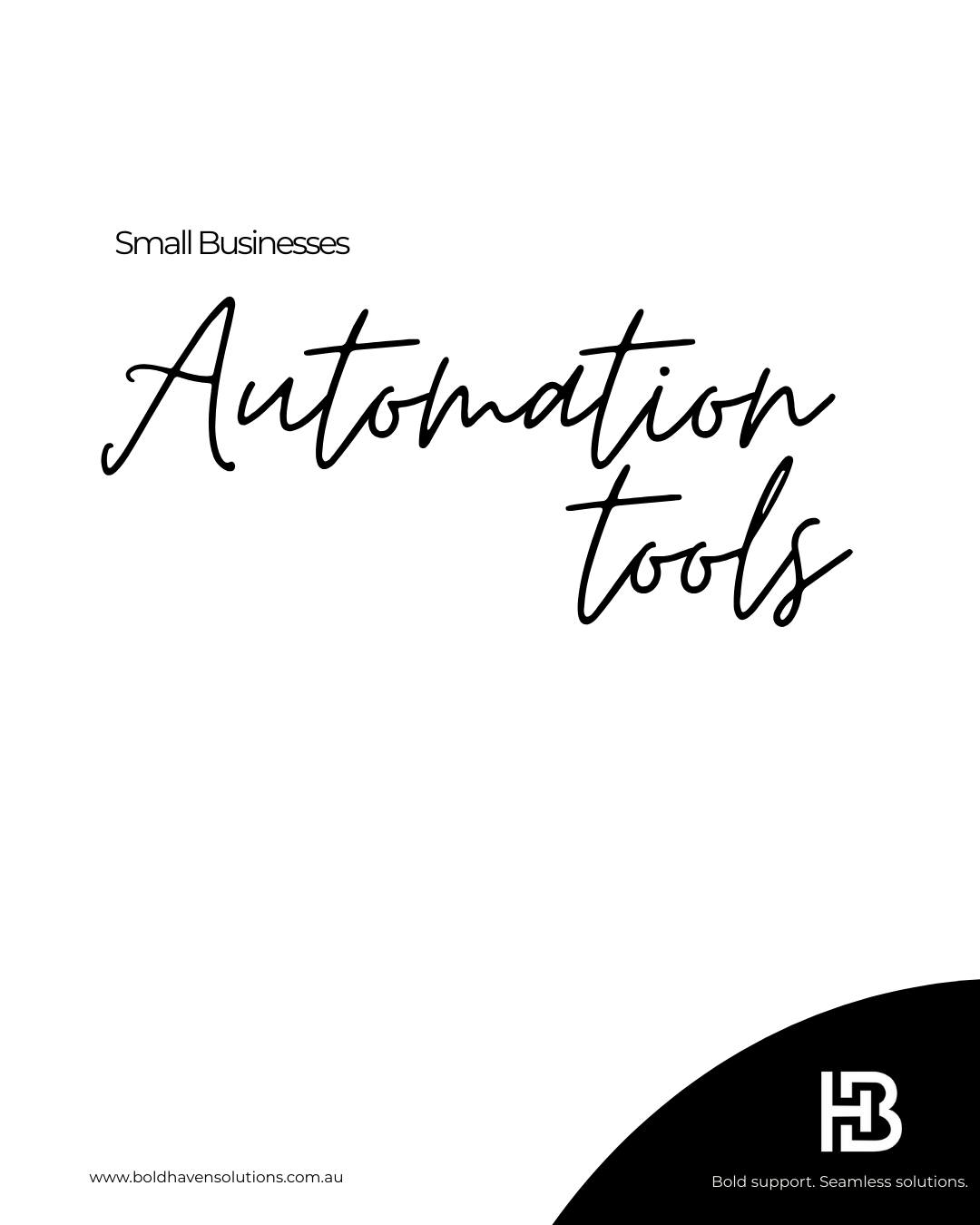 Feeling swamped with daily tasks? 😅
There’s a smarter way to work and it doesn’t involve working longer hours. Discover the automation tools that are changing the game for small businesses. 💡✨
Read more to see which tools could save you hours each week!
#AutomationTools #WorkSmarterNotHarder #ProductivityHacks #adelaide #australia #boldhavensolutions