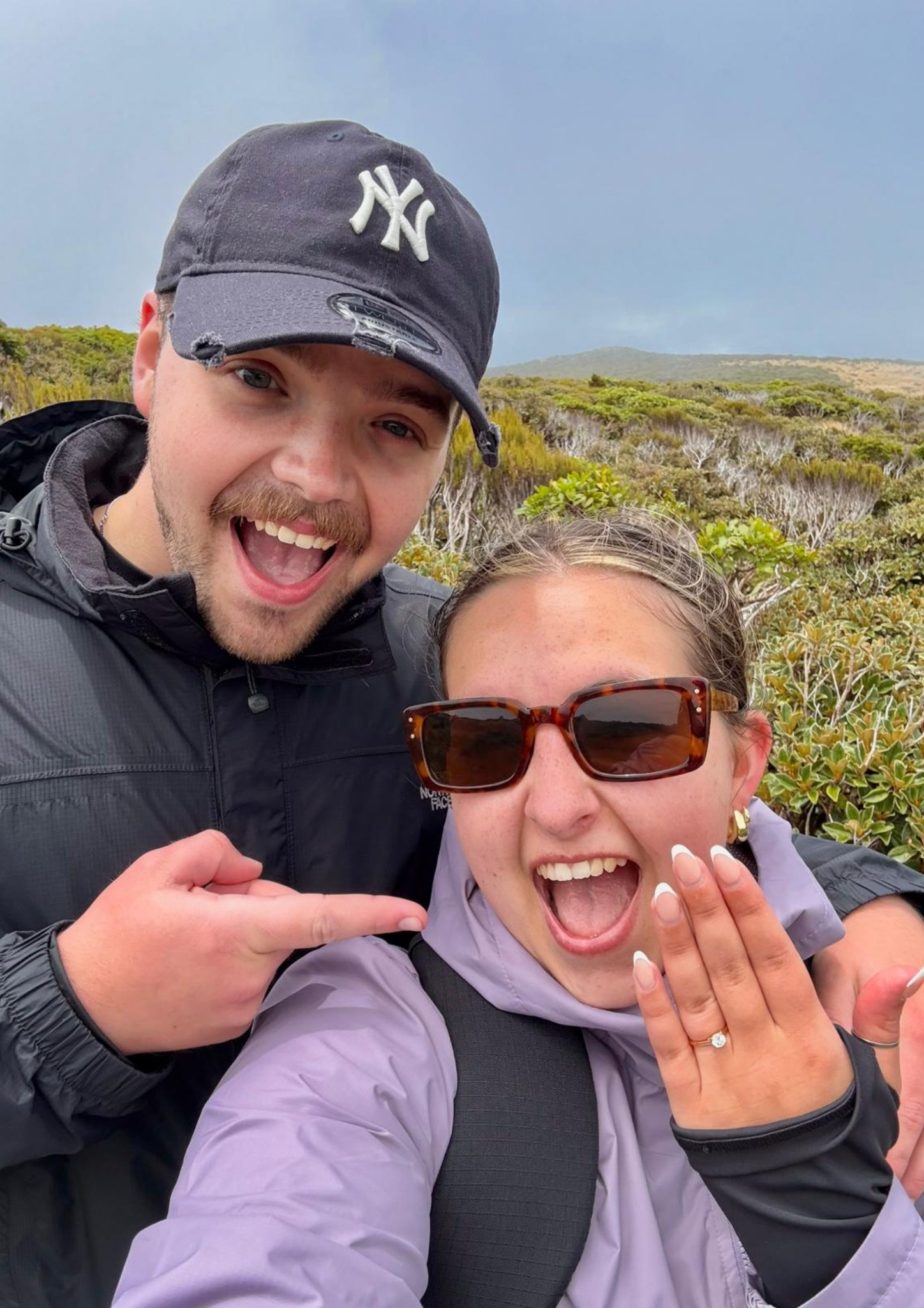 A lovely evening spent with our amazing daughter Becky Eggleston and her beau Will Rowse welcoming them home from their travels in New Zealand, seeing their pictures of an amazing trip, and most importantly celebrating their engagement - in person ❤️
You couldn't be more perfect together, and we couldn't be prouder of you xx love you xx