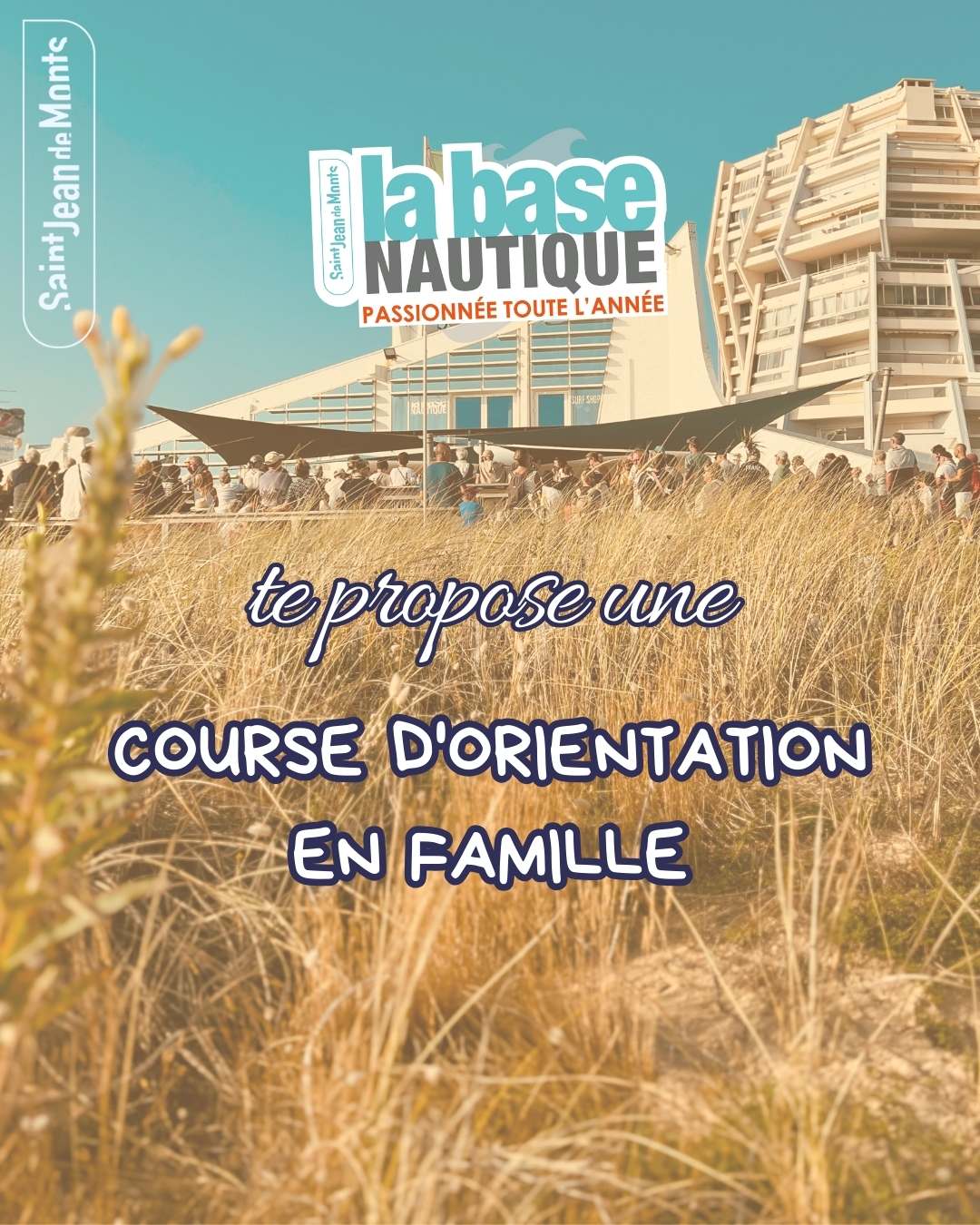 Prêts à vivre une aventure en famille ?
🧭 Quelque chose arrive en mars… Saurez-vous trouver votre chemin ?
📆Les 7 & 21 mars, découvrez une autre façon de s'amuser en famille ou entre amis, avec une chasse au trésor !
Munis de votre carte, trouvez les balises le plus vite possible pour remporter la victoire !
🆓Participation gratuite
📍Pour réserver, contactez-nous par mail à nautisme@saint-jean-de-monts.com ou par téléphone au 02.51.58.00.75
#Fun #Découverte #coursedorientationenfamille #chasseauxtrésors #basenautiquesjdm #saintjeandemonts #paysdesaintjeandemonts