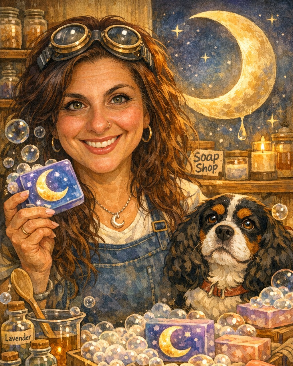 Doesn't exactly look like me -more like me and @milalkunis ' daughter. But boy they didn't miss making sure my frown lines were there. It was fun. Sorry Rose.
#soaprietress #moondropgardens