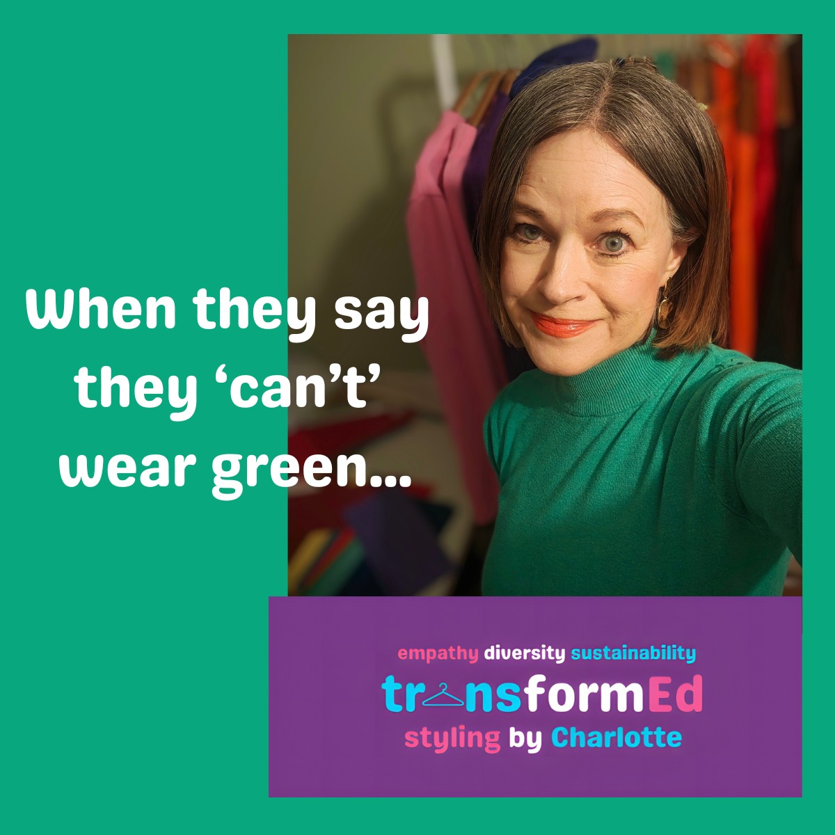 When they say they can't wear green....
I've had colour analysis and clients saying that they 'can't' wear a particular colour. For starters, there are no rules. You CAN of course wear any colour you own or can buy. What they mean is that a particular colour isn't their best, doesn't suit them. What in reality they mean is that they've not discovered tints / tones / shades of that colour that suit them. So olive green might not be your best colour... or pine ... or emerald... but there will be greens right for your skin tone. And if you don't like them or they don't suit your personality. You won't have to wear them just because a colour analyst says they suit you.
💚
Jumper @oestlondon
Organic jeans @lucyandyak
Boots second hand
Belt @_Kettlewell
💚
#colouranalysishull #weargreen #mybestcolours