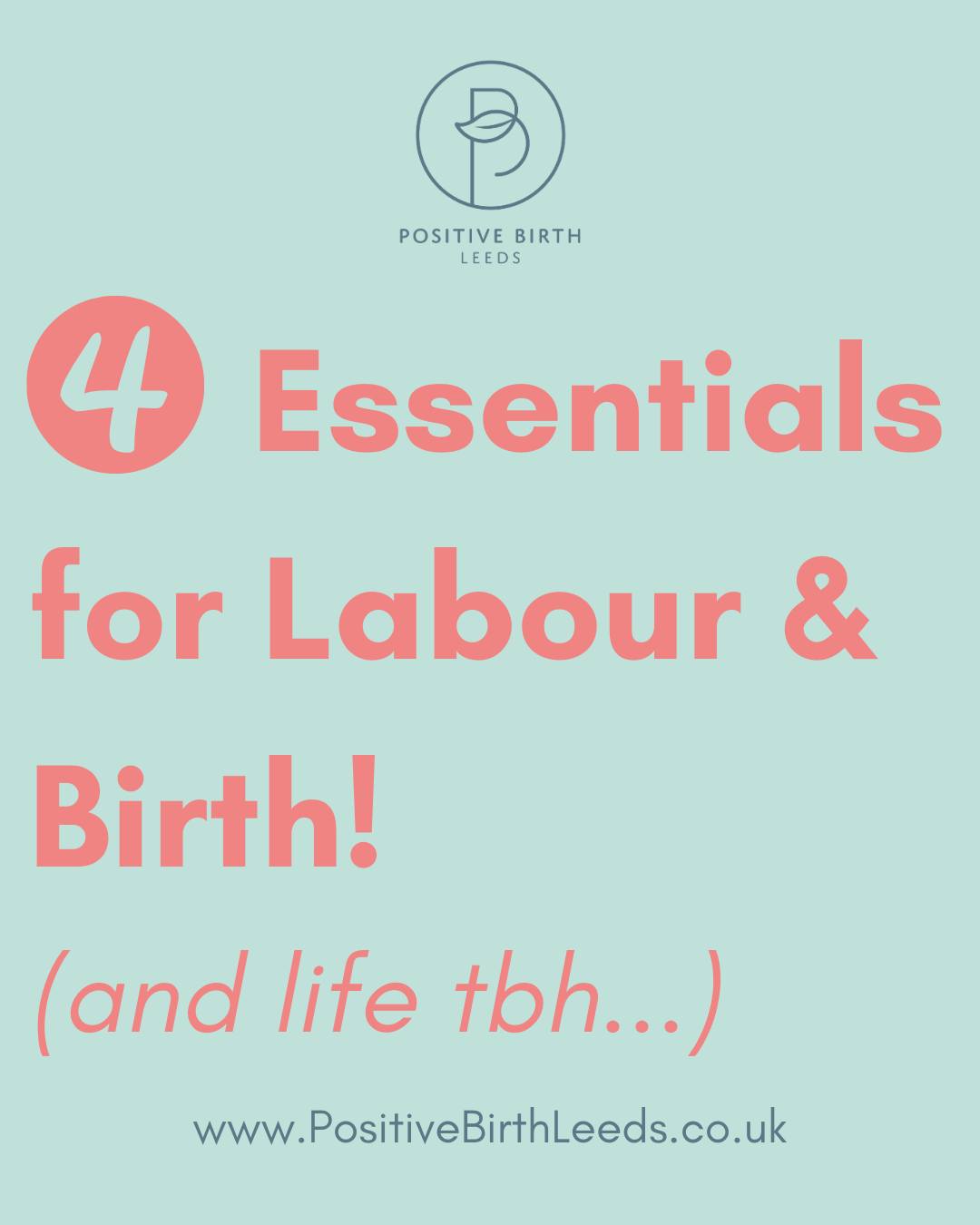 These four essentials for labour and birth are things you and your birth partner need to know about!
I explain the importance of all of these during a PBL Hypnobirthing courses, and support you with all of these through doula support. 💚
Want to know more? visit the website or DM and lets chat about ✨FIVE star rated ✨ education and support that can transform your birth experience 🫶
Charlotte x
www.positivebirthleeds.co.uk