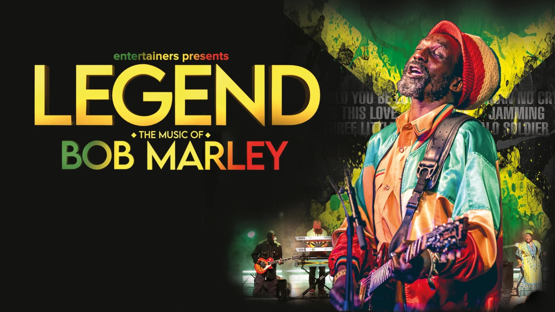 Advance Notice - Legend: The Music of Bob Marley
Sun 22 Feb | MK Theatre
Direct from the West End - Reggae for the World.
https://www.atgtickets.com/shows/legend-the-music-of-bob-marley/milton-keynes-theatre/
