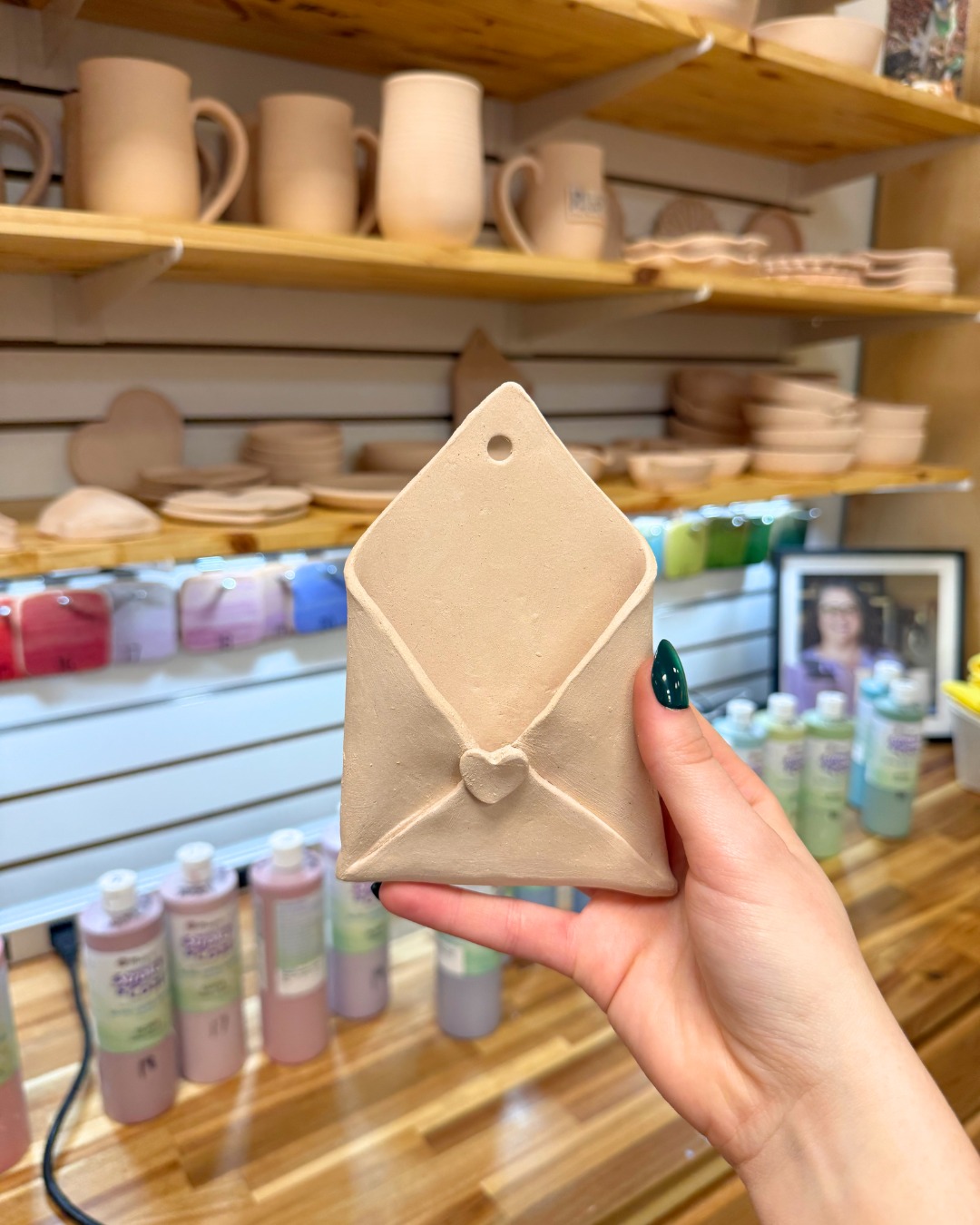 Our limited Valentine’s pottery is here and ready to glaze!💗 From heart dishes to cozy keepsakes, these pieces are perfect for date nights, family time, or a little creative self-love. Come paint something together before these favorites are gone. 🎨✨
GLAZE-YOUR-OWN ANYTIME WE'RE OPEN!
🗓️ Wednesday: 12–5 PM
🗓️ Thursday–Saturday: 12–8 PM
📍Address: 126 W. Main Street, Pilot Mountain, NC
No appointment needed, just walk-in. All final kiln-fired pieces are microwave, dishwasher, and food safe.
#PilotMountainNC #ValentinesActivity #PotteryPainting #GirlsNightOut #DateNightIdea