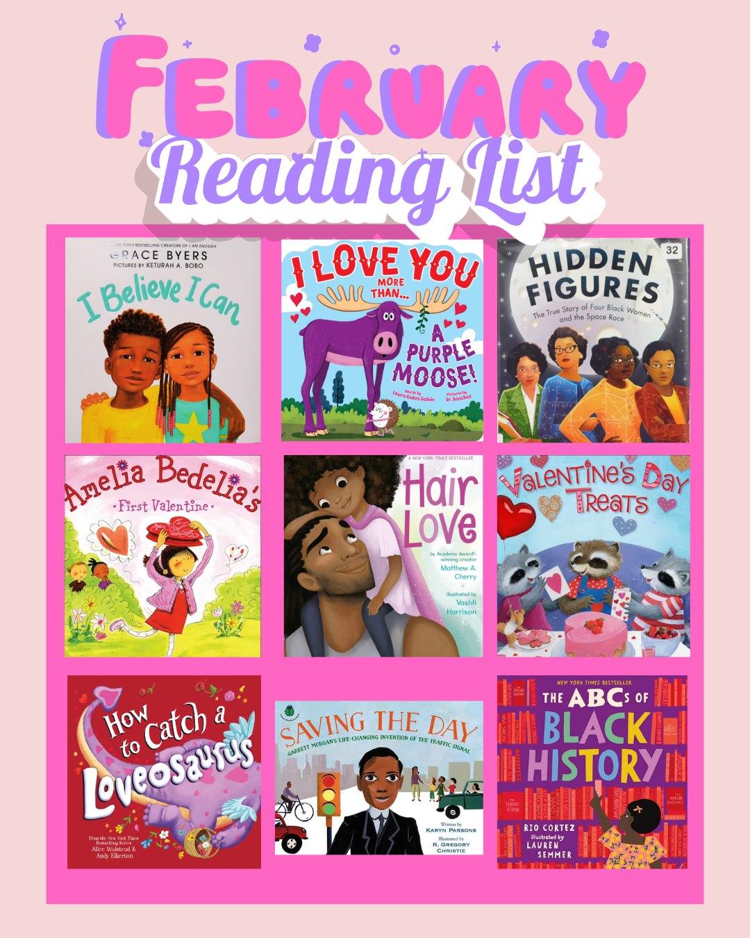 💗📚 February is a month for love, kindness, and community. Our February Reading List features stories that celebrate relationships, self-confidence, and voices that deserve to be heard—perfect for Alaskan classrooms and therapy sessions.
Read Alouds:
I Believe I Can: https://www.youtube.com/watch?v=W9W3KqLXOCY
Saving the Day: https://www.youtube.com/watch?v=Z3Hbfnktz2k
Hidden Figures: https://www.youtube.com/watch?v=Djmr8QcANbk&list=PL3gBRxwlIAz3iev-Bv579RN4Oo7IiilbG
Ameila Bedelia's First Valentine: https://www.youtube.com/watch?v=ioYdQLF-Bdw
I Love You More Than a Purple Moose: https://www.youtube.com/watch?v=yWcaltVDupw
Hair Love: https://www.youtube.com/watch?v=0Sz3xfxdirE
Valentine's Day Treats: https://www.youtube.com/watch?v=L3rQ14MG-T8
How to Catch a Loveosaurus: https://www.youtube.com/watch?v=VOS3X9xImm0&t=58s
The ABCs of Black History: https://www.youtube.com/watch?v=-RFwGAmexNo
--
#SpeechTherapy #LanguageLearning #alaskaschools ##SpeechTherapy #LanguageLearning #alaskaschools ##interactivelearningInteractiveLearning