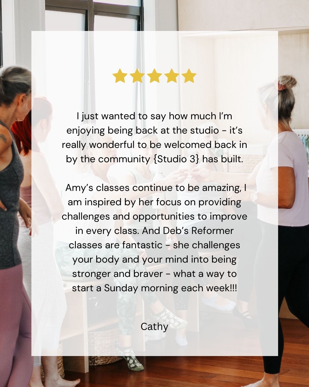 Thanks for the lovely review Cathy! ♡♡♡♡