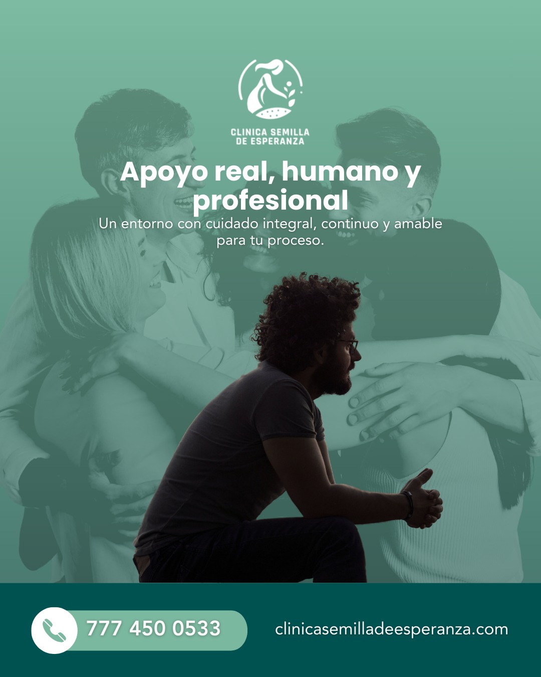 En Clínica Semilla de Esperanza acompañamos tu proceso con un entorno integral, continuo y amable, donde cada paso cuenta.
✨ Atención especializada
💚 Tratamiento con respeto y empatía
🌿 Un espacio para empezar de nuevo
📲 Contáctanos hoy:
📱 WhatsApp: 777 450 0533
✉️ Correo: clinicasemilladeesperanza@gmail.com
💻 Conoce más en: Link en bio.
#Rehabilitación #SaludMental #NuevaOportunidad #SemillaDeEsperanza