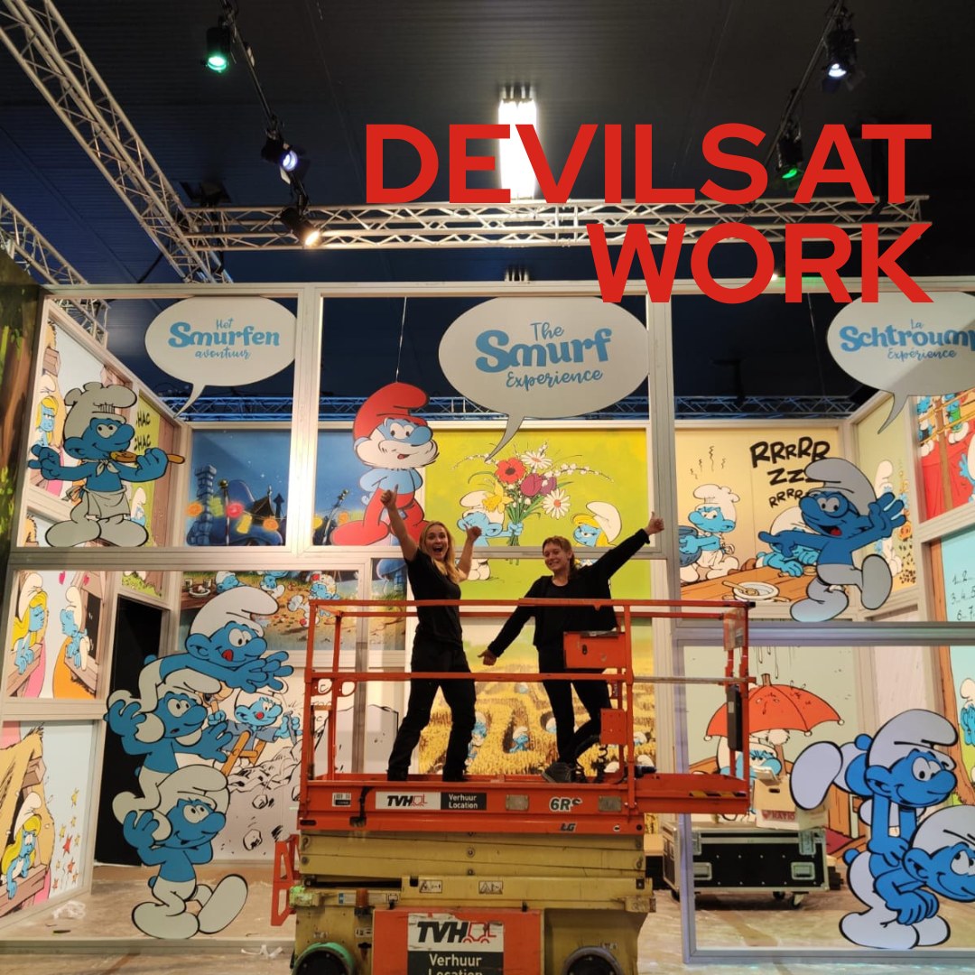 Actie verzekerd. Hels Duivels aan het werk.
#hels #eventlogistics #eventsupport