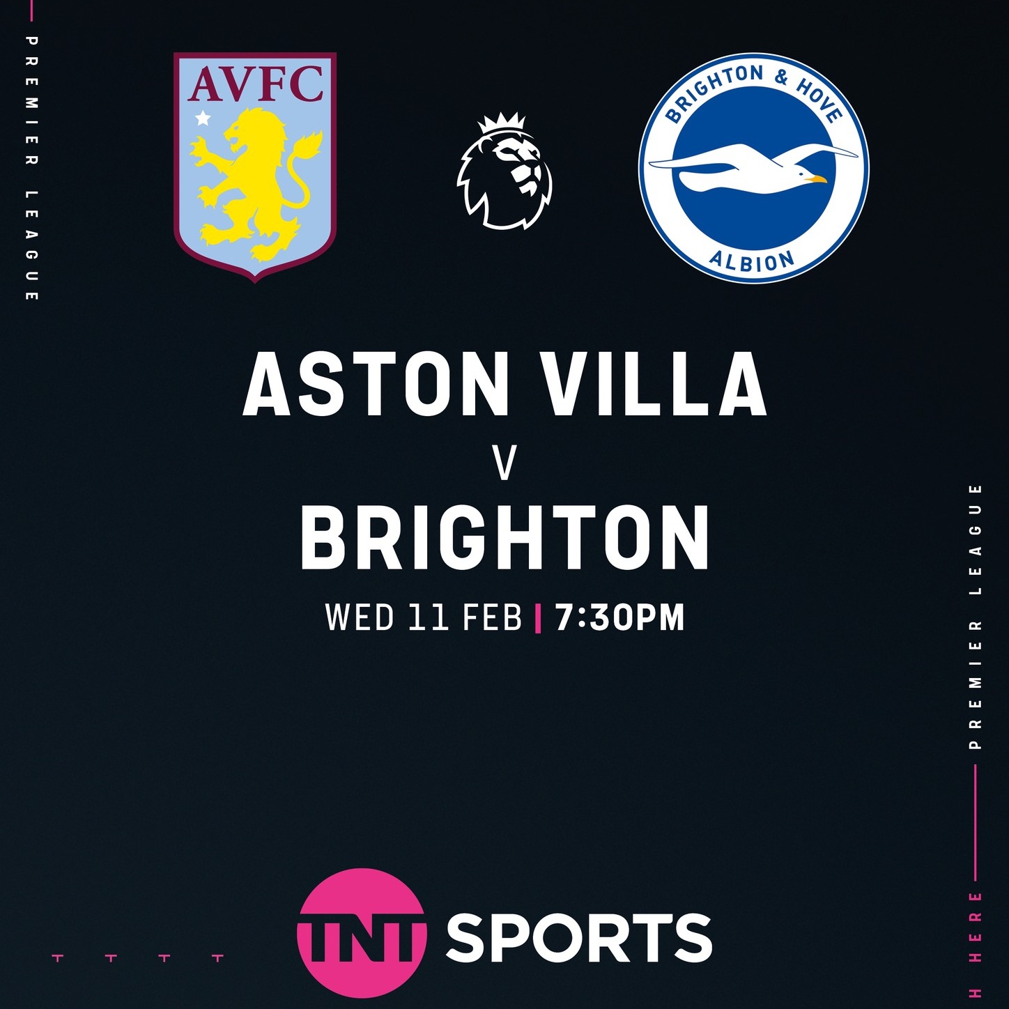 Come on you boys in Blue !!!! shown on 2 TV Screens ⚽