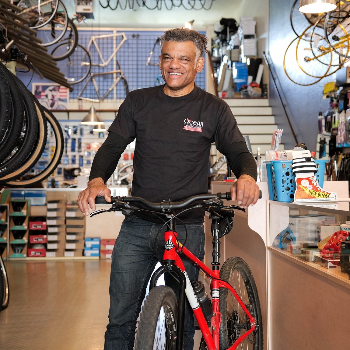 February is Black History Month—a time to honor the legacy, leadership, and lasting contributions of Black communities. Today, recognition is shared for Ocean Cyclery and Jeff Taliaferro, whose decades of dedication have made a meaningful impact along Ocean Avenue. As a San Francisco Legacy Business, Ocean Cyclery (1935 Ocean Ave) has served the neighborhood for over 30 years, supporting riders of all backgrounds while fostering access, connection, and local pride through small business ownership. Community members are encouraged to stop by, learn more about their services, and celebrate the history and continued presence that help shape the Ocean Avenue corridor. @oceancyclery
#BlackHistoryMonth #ingleside #oceanavesf #community #supportlocal