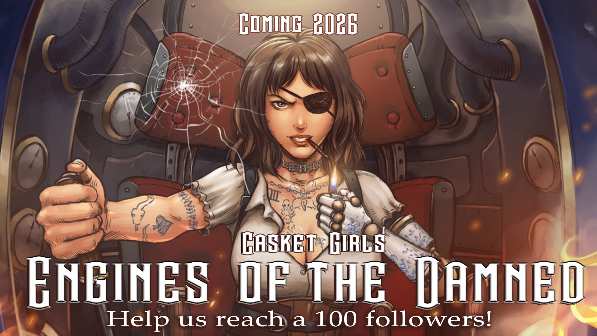 🔥 BIG NEWS FROM THE WORLD OF CASKET GIRLS🔥
The audiobook contract has been signed.
That means Casket Girls is getting a full, professionally produced audio adaptation—and it’s moving fast.
🎙️ We’ll be announcing who the performers are next week, and yes… you’re going to want to hear this cast.
At the same time, we’re gearing up for the upcoming Cascade Girls Kickstarter, where things are about to escalate in a very serious way. New art. New revelations. And engines that were never meant to run this hot.
If you’ve been waiting for the right moment to jump in—this is it.
👉 Follow the project
👉 Share the news
👉 Stay tuned
The caskets are opening soon.