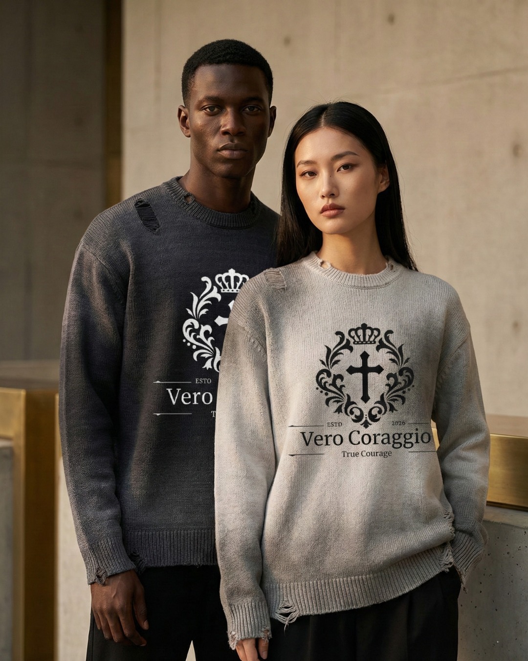 Vero Coraggio: True Courage. 🌹
A study in texture and silhouette. Our Sun Fade Crewneck features a custom 12.5oz heavy-grain cotton, hand-distressed for a lived-in feel that only gets better with time.
Artisanal quality. Canadian soul.
Limited quantities available now.
#MinimalistStreetwear #PremiumBasics #VeroCoraggio #YESHUA #HandcraftedLuxury #OversizedFit