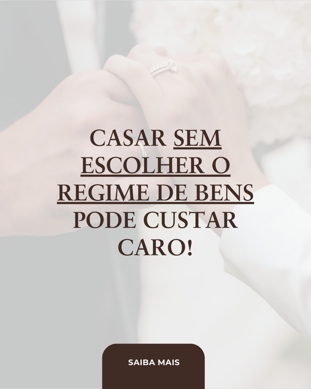 Casar é também tomar uma decisão patrimonial. O regime de bens define direitos, limites e consequências que acompanham toda a vida conjugal.
Deslize os cards e entenda por que essa escolha deve ser jurídica, consciente e estratégica.
👉 Seu futuro patrimonial começa antes do “sim”. Agende uma consulta.