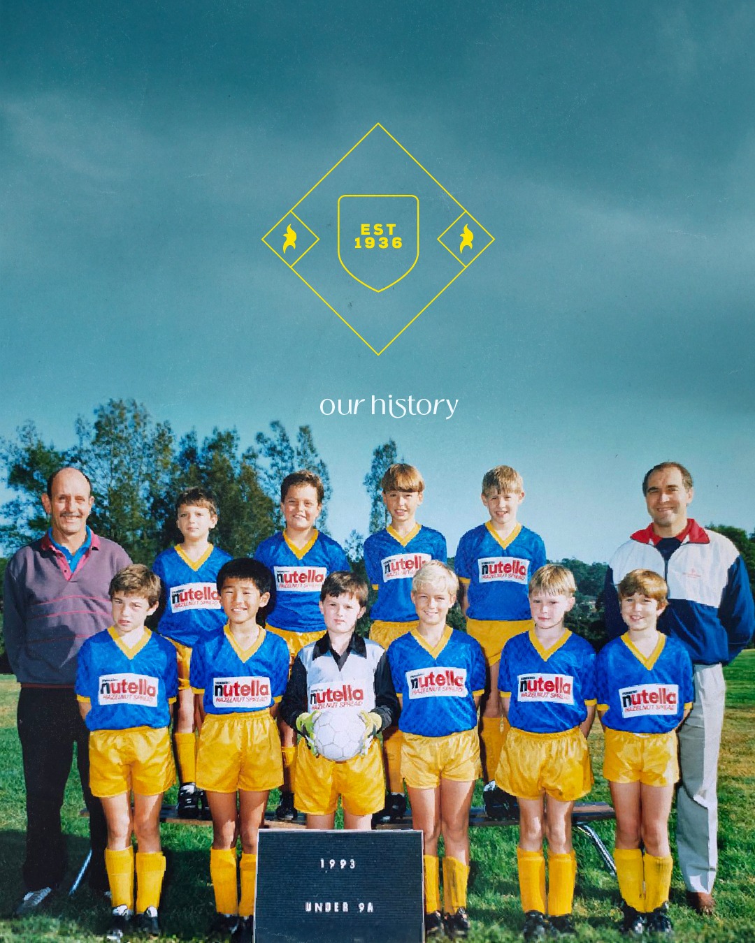 OUR HISTORY.
Thanks to Michael Lloyd-Thomas for sending through some photos from the early 90s. What would you most like to bring back from these days? The Nutella sponsorship or the Saturday Night Fever keeper jersey?
We will be looking at sharing more photos from our history, so if you have anything you think might be worth sharing, please send them through to communications@lcfc.com.au
🔵🟡⚽️💪🟡🔵
#AnyOneCanPlay #LaneCoveFC
#LaneCove #inthecove #NSFA #footballnsw #footballaustralia #football #soccer #footballislife #footballculture #footballlife #90years
@inthecove