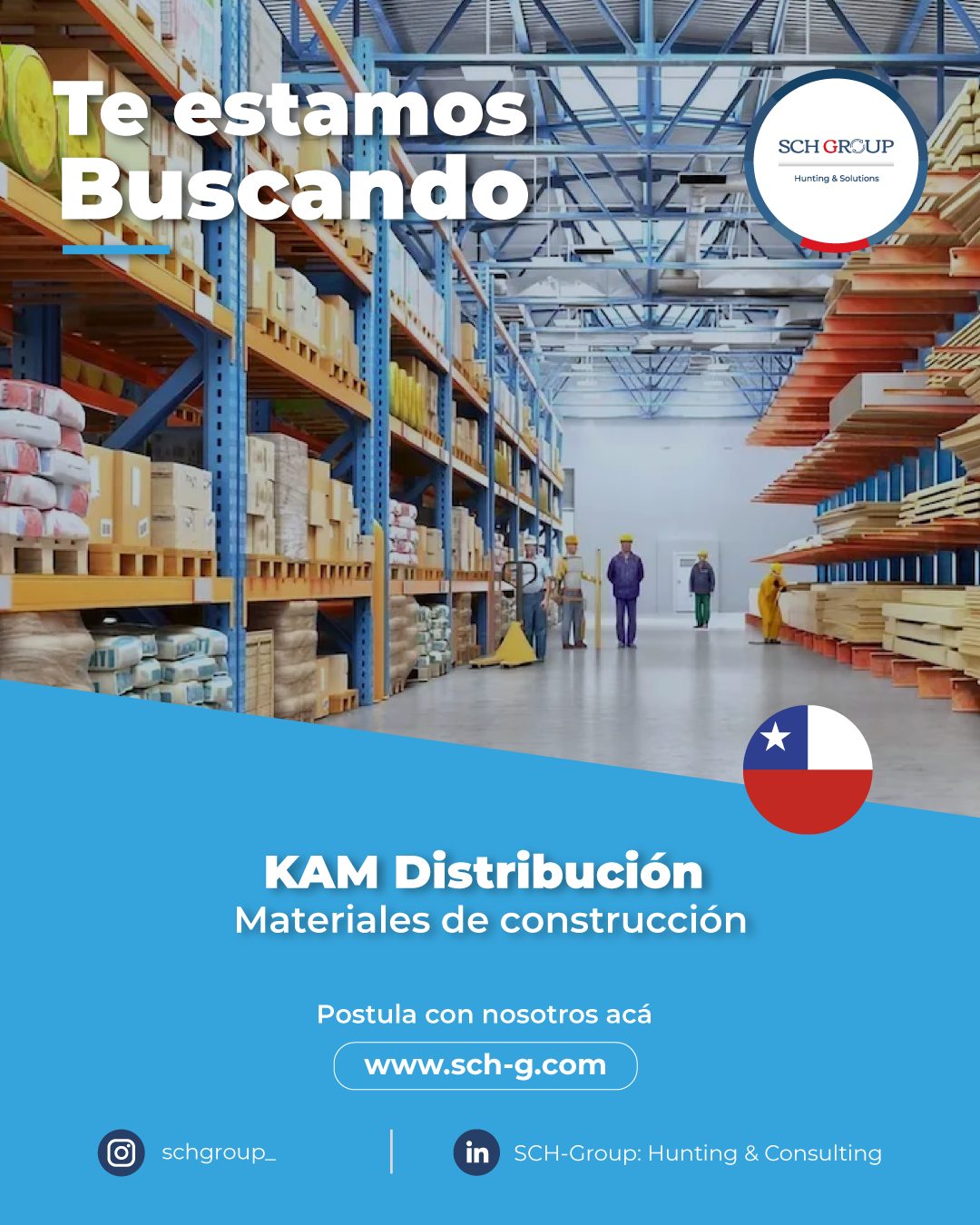Te estamos buscando 🔍
Buscamos a los mejores profesionales KAM en el área de ventas y distribución.
Te invitamos a revisar esta nueva oportunidad:
https://lnkd.in/dMCrAimc
SCHGroup: Hunting & Consulting