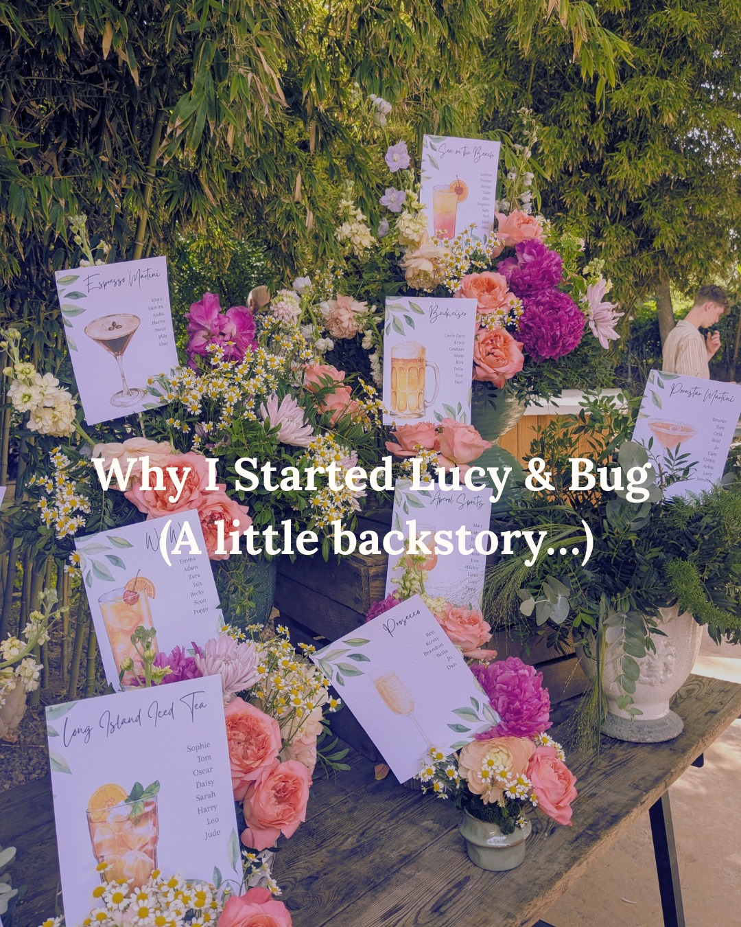 A little bit of my story 🤍
Lucy & Bug wasn’t some big master plan. It grew from creating something unique for friends… to designing my own wedding because I couldn’t find anything that felt like us… to slowly becoming a business I poured everything into.
It’s not been overnight success. It’s been slow, steady, sometimes scary, but built on real love for creating stationery that feels personal, colourful and different.
If you’ve supported me, ordered from me, recommended me or even just liked a post… thank you. It genuinely means the world to me 🤍
And if you’re newly engaged and want something that doesn’t look like everyone else’s… I’d love to create it with you.
#lucyandbug #weddingstationeryuk #colourfulwedding #bespokeweddingstationery #ukbride #creativebusiness #smallbusinessjourney #weddinginvites #weddingdetails