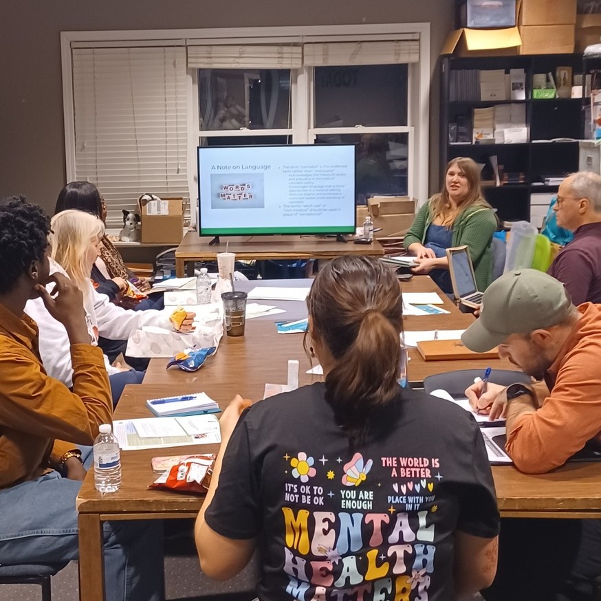 Chelsea doing an Amazing Job Presenting her Cannabis Presentation with @stepupnaugyct if you're interested in any presentation reach out to @wctcoalition
.
.
.
.
.
.
#wellness #prevention #PreventionMatters #SafeStorage #safesmoking #VAPEFREE #CannabisEducation
#CommunityEducation
#PreventionWorks
#PublicHealthInAction #safetyoverstigma #wctcoalition